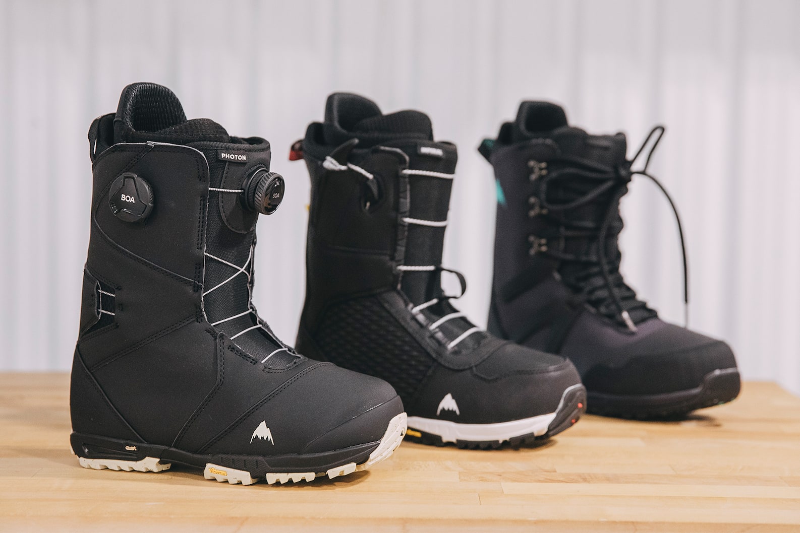 burton leatehr snowboard boot care Men's Photon BOA Boots Petrol Green 13 Sketchy climbs and exposed lines are the mens Burton Driver X Snowboard Boots domain Burton Snowboard Boot Lacing Systems