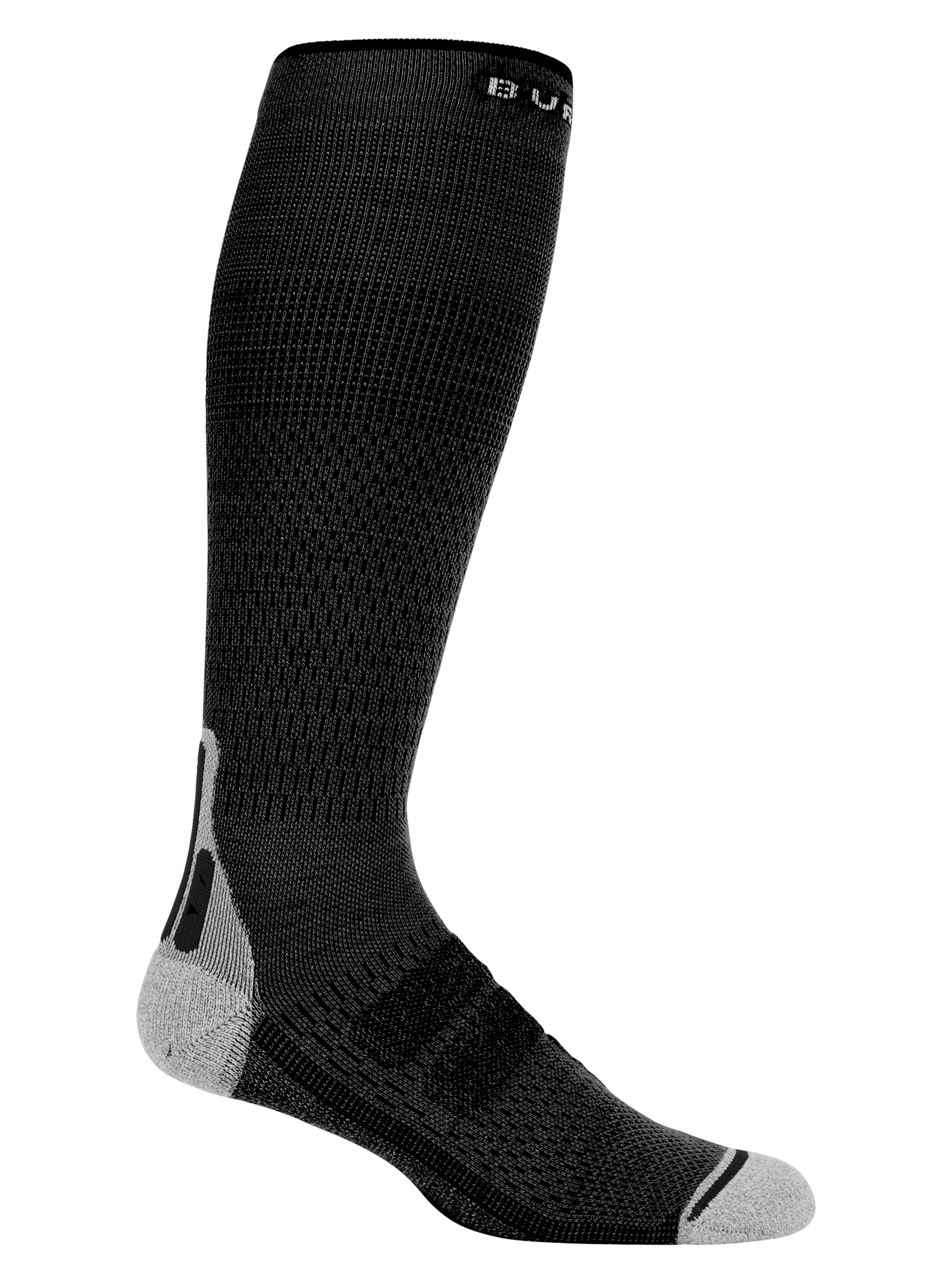 Men's Burton Performance + Ultralight Compression Socks, True Black / L