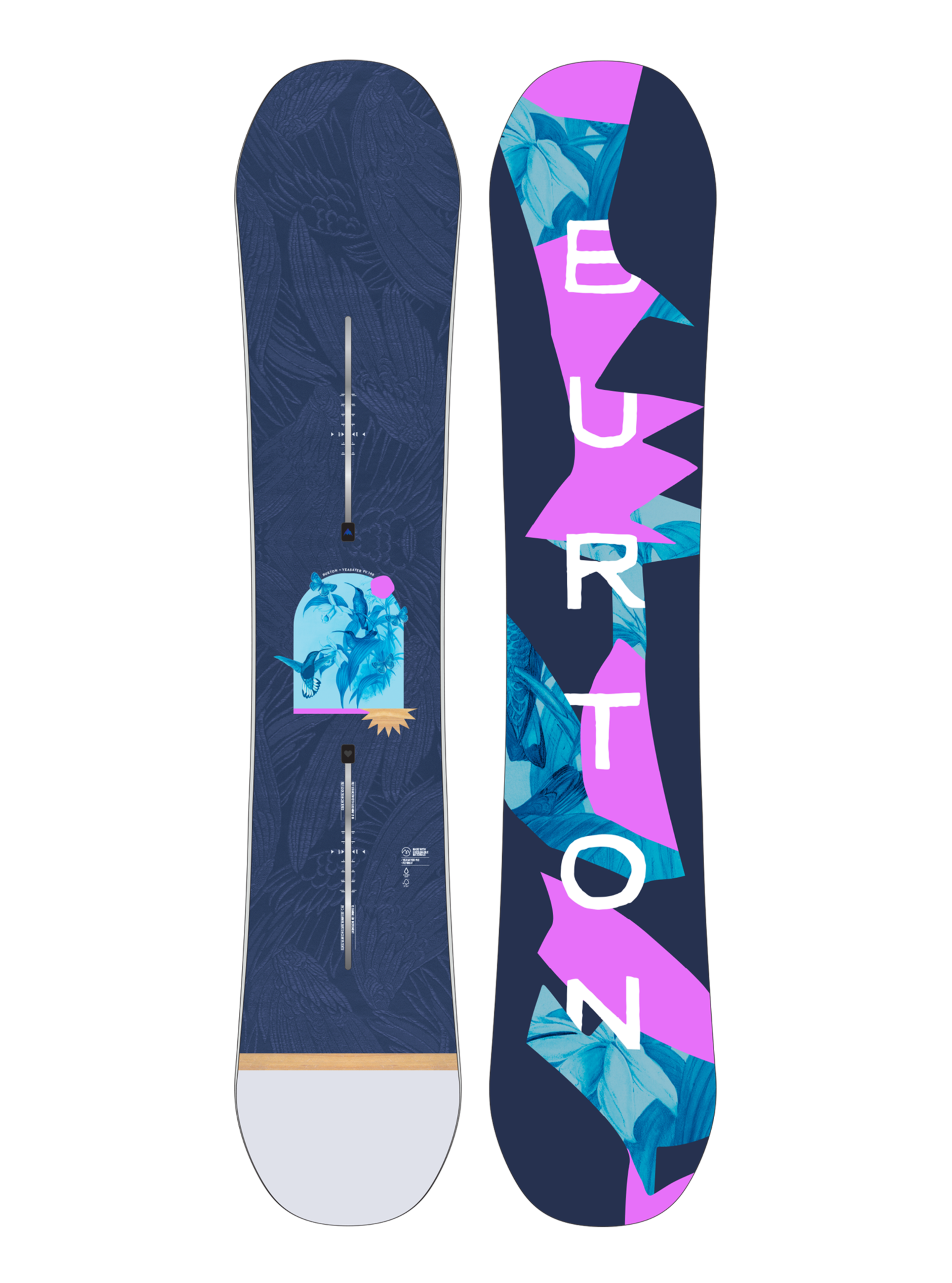 Women's Burton Yeasayer Flying V Snowboard | Burton.com Winter 2026 Women's Burton Yeasayer Flying V Snowboard | Burton.com Winter 2026