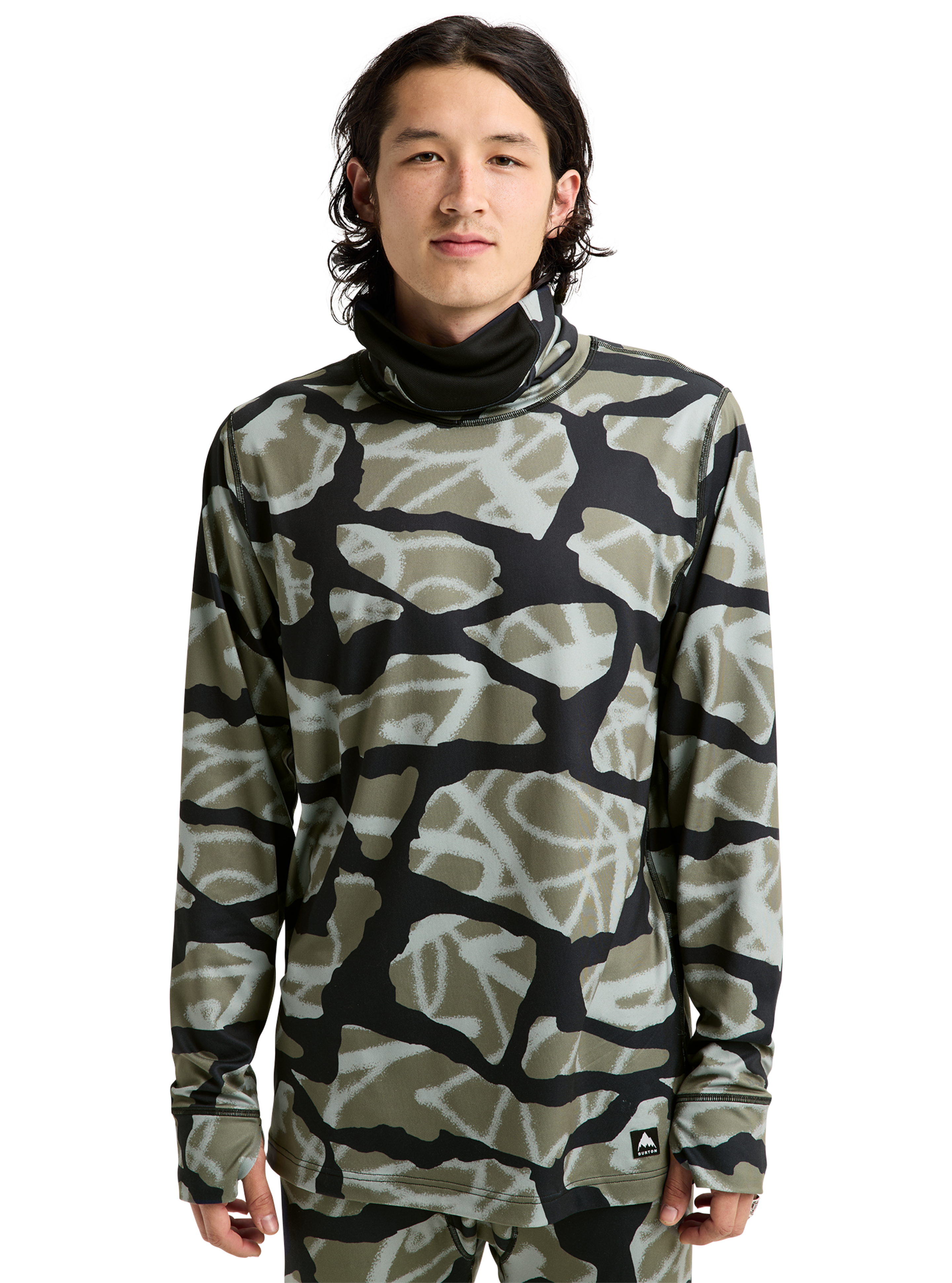 Men's Burton Midweight Base Layer Long Neck Shirt | Burton.com