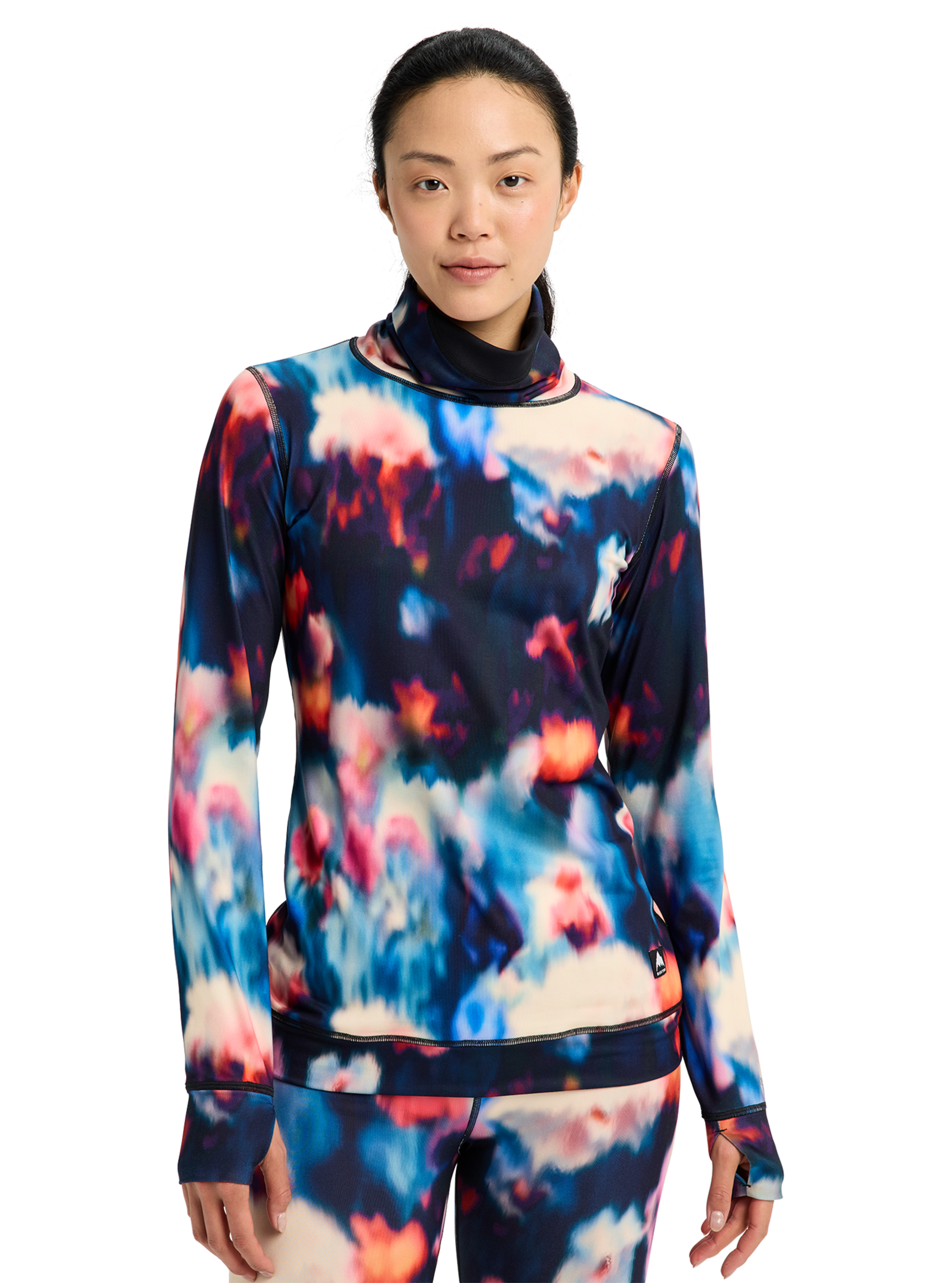 Burton ミッドウェイト　ベースレイヤー　セット　レディース Women's Burton Midweight Base Layer Long Neck Shirt | Burton.com