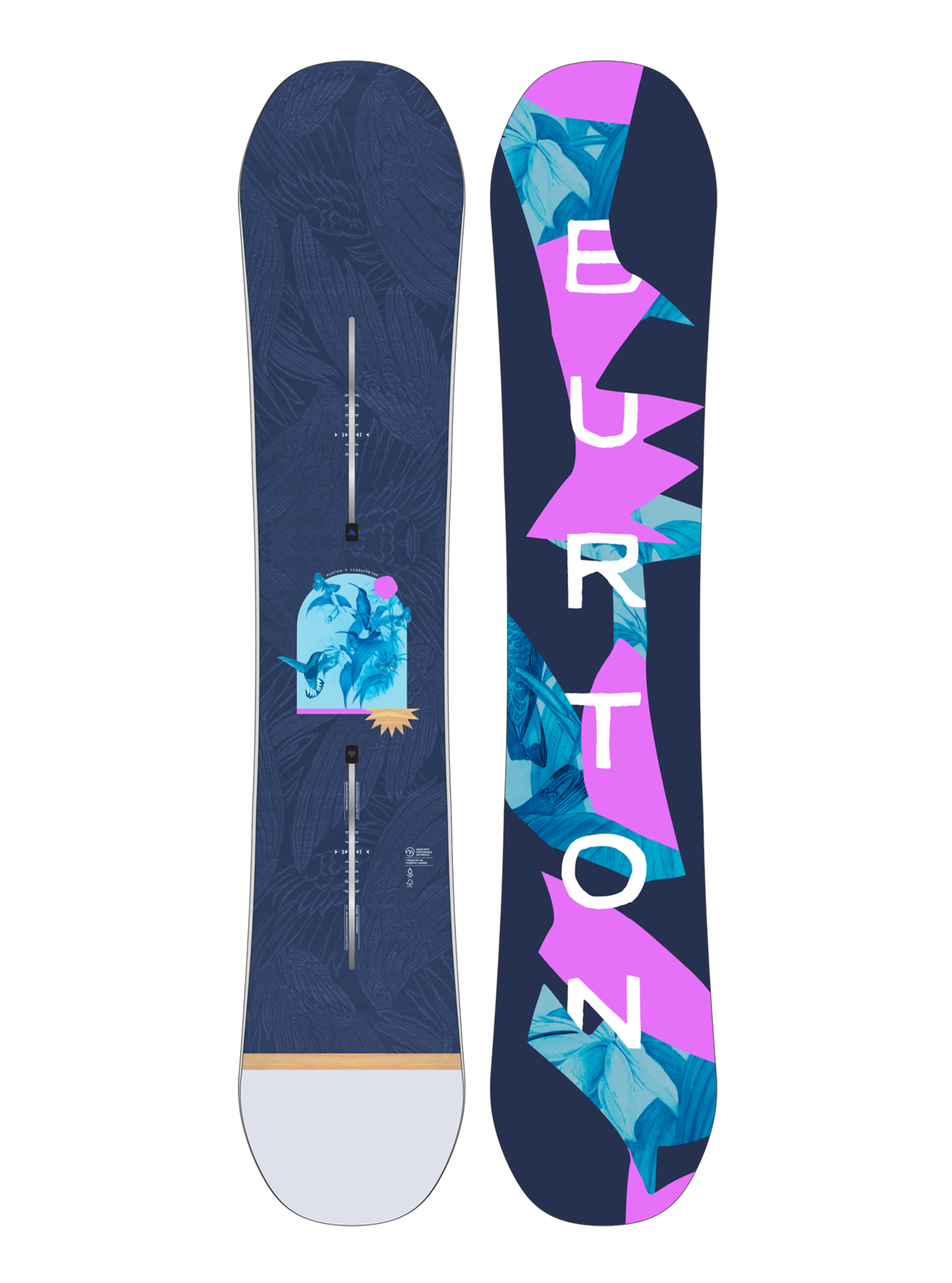 Women's Burton Yeasayer Camber Snowboard | Burton.com Winter 2026 Women's Burton Yeasayer Camber Snowboard | Burton.com Winter 2026