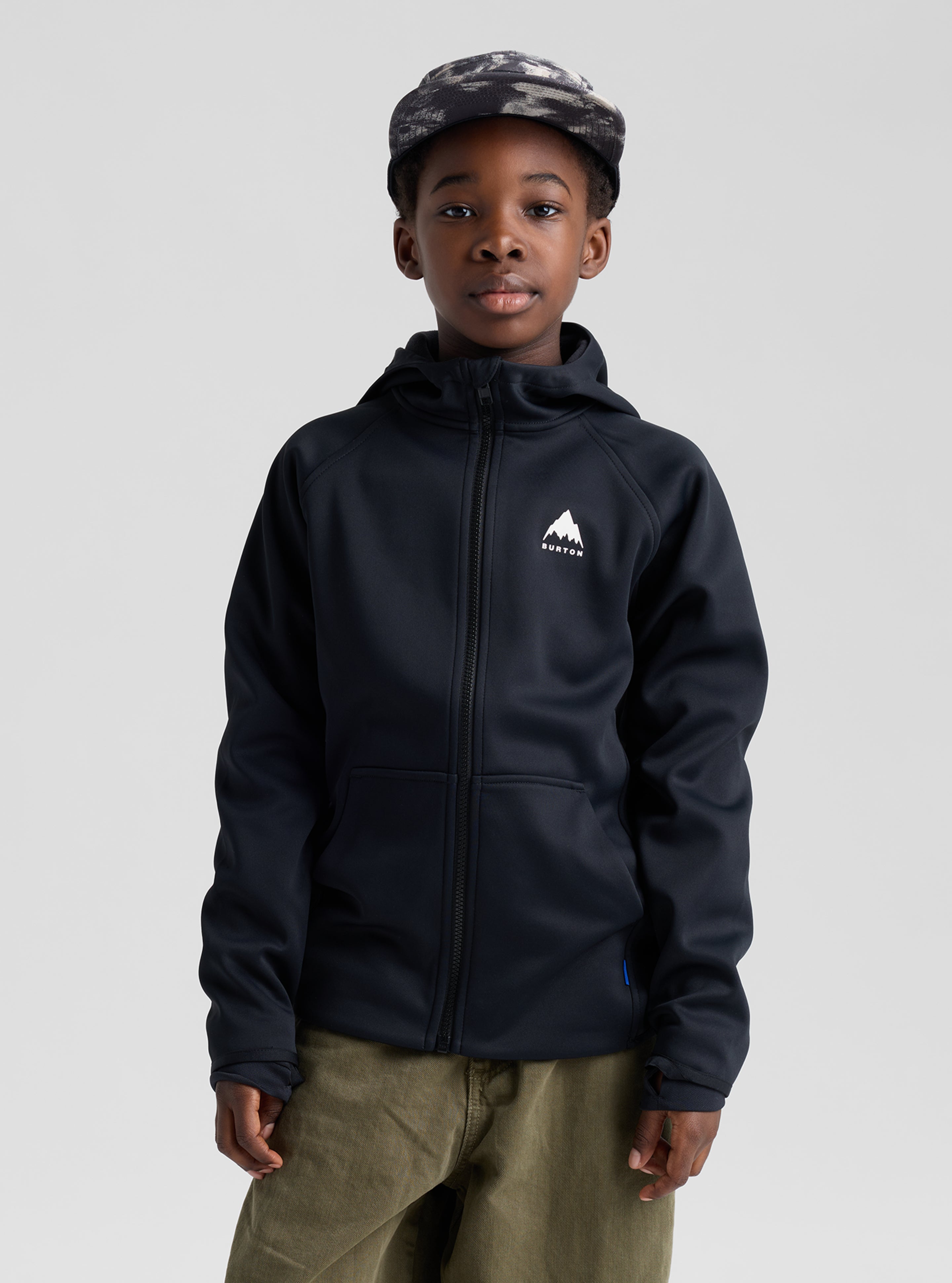 Kids' Burton Crown Weatherproof Full-Zip Fleece | Burton Snowboards Kids' Burton Crown Weatherproof Full-Zip Fleece | Burton Snowboards