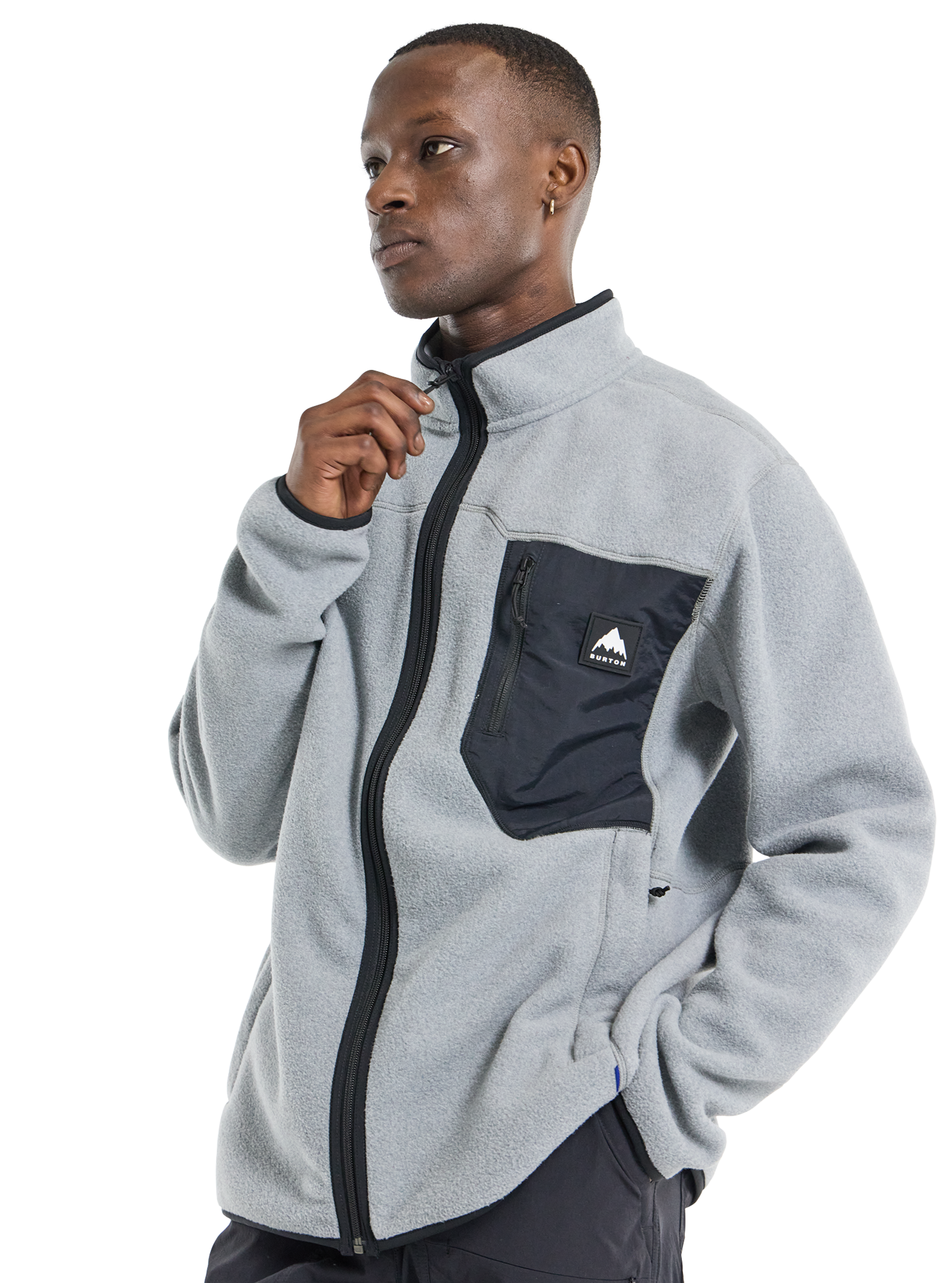 Men's Burton Cinder Full-Zip Fleece | Burton Snowboards