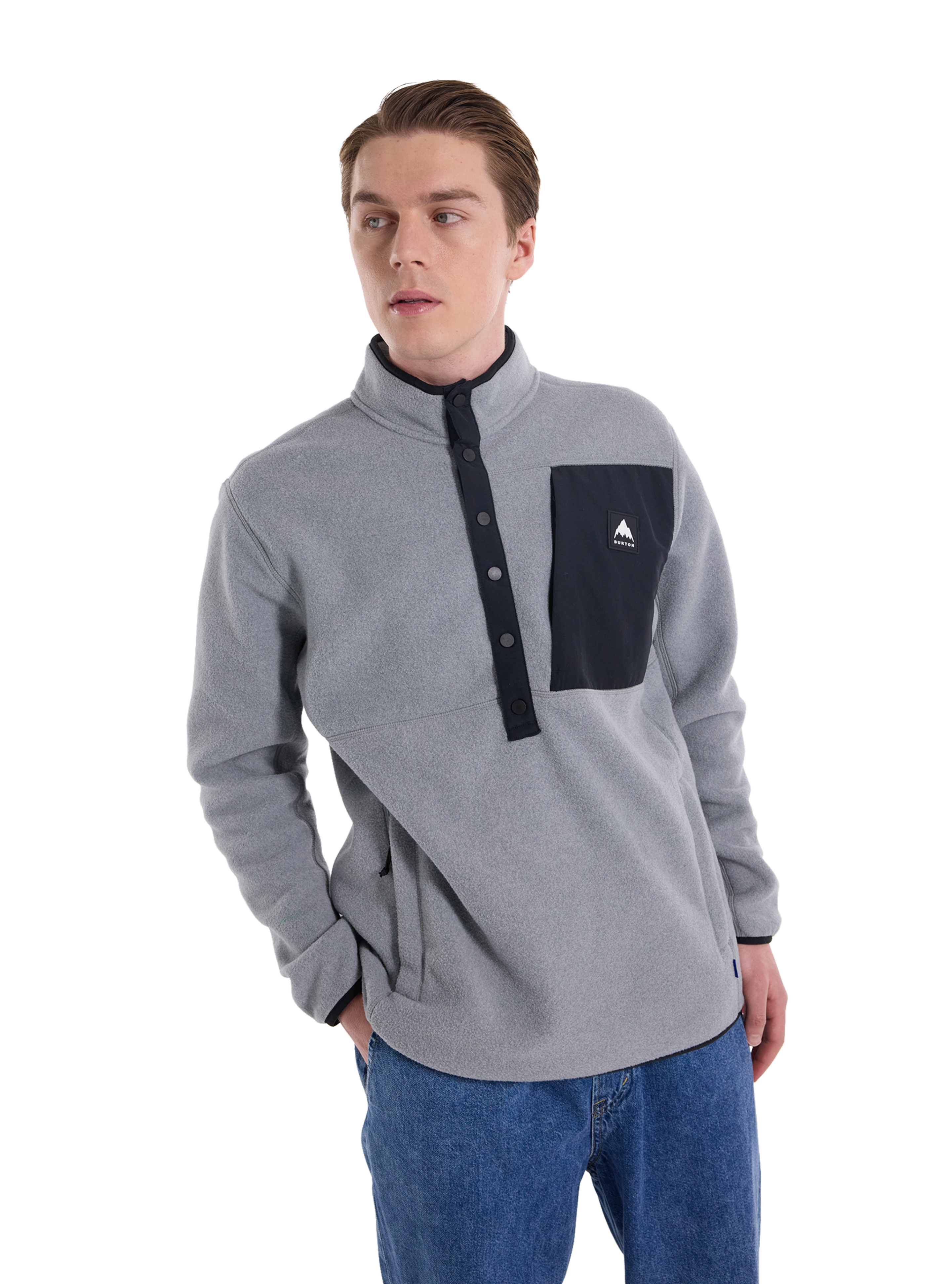 Men's Burton Cinder Fleece Pullover | Burton Snowboards
