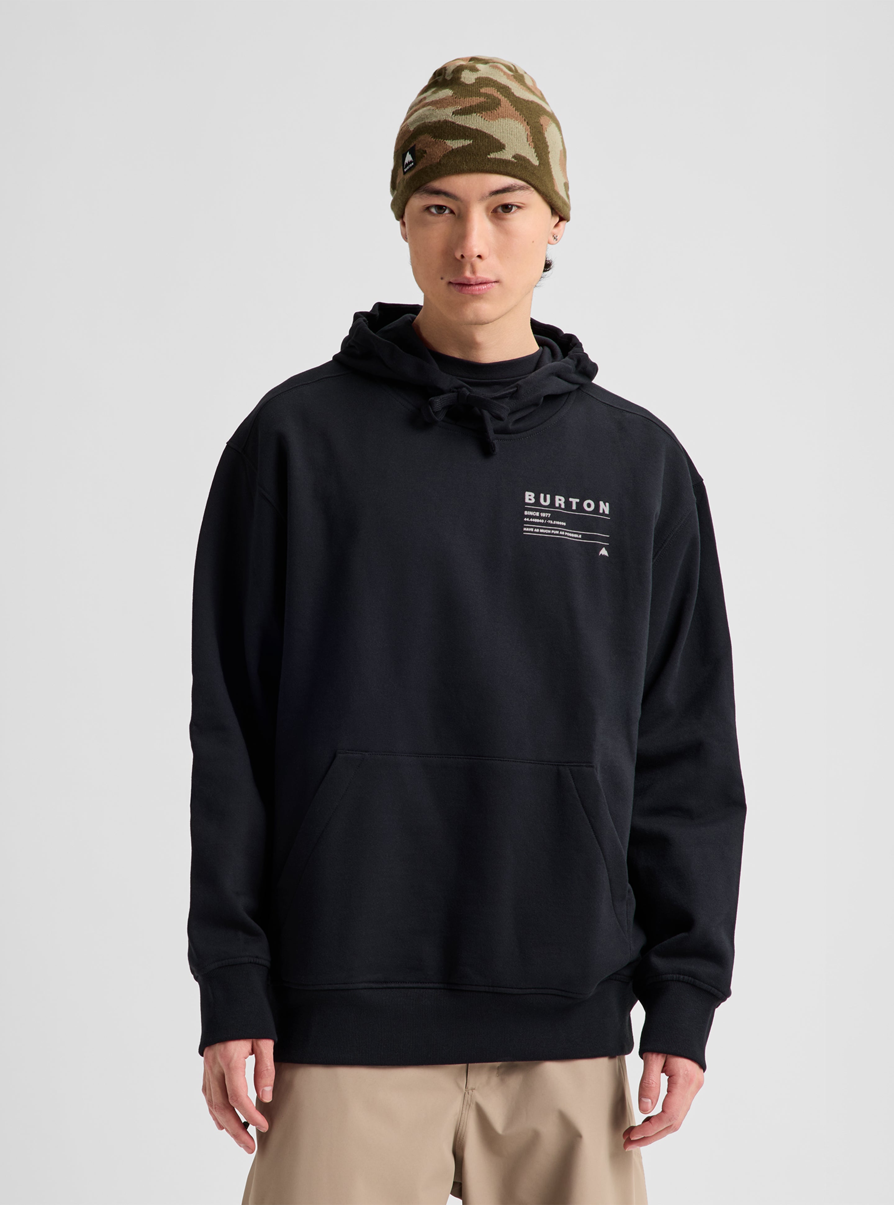 BURTON スウェット ブラック Burton Moretown Pullover Hoodie | Burton.com Winter 2027