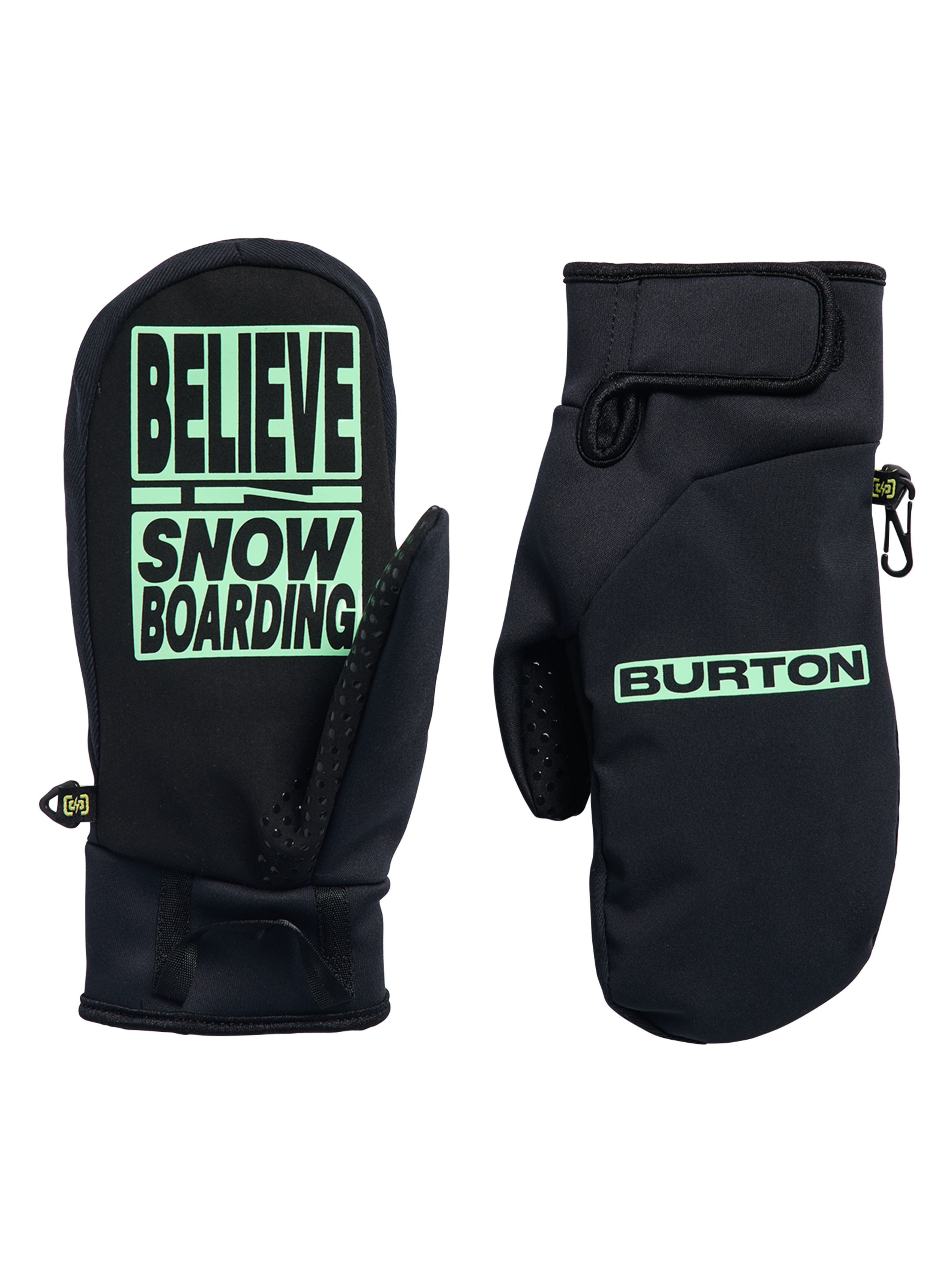 From Burton to the World Park Mittens, True Black / XS