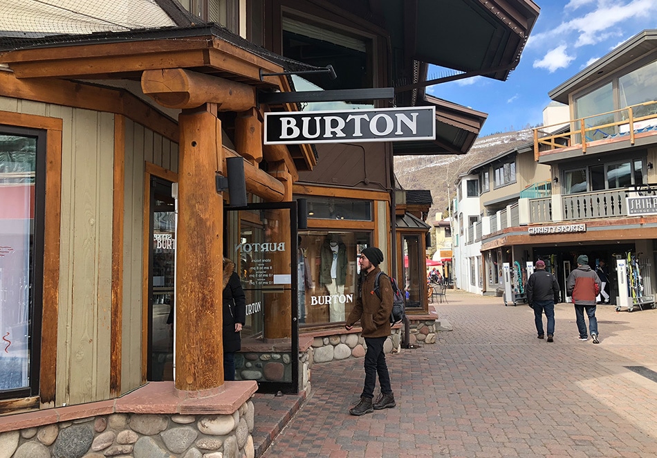 Burton Shop – Vail Village