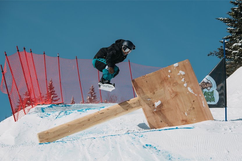 Zach Aller came down from Montreal to give the locals a run for their money.