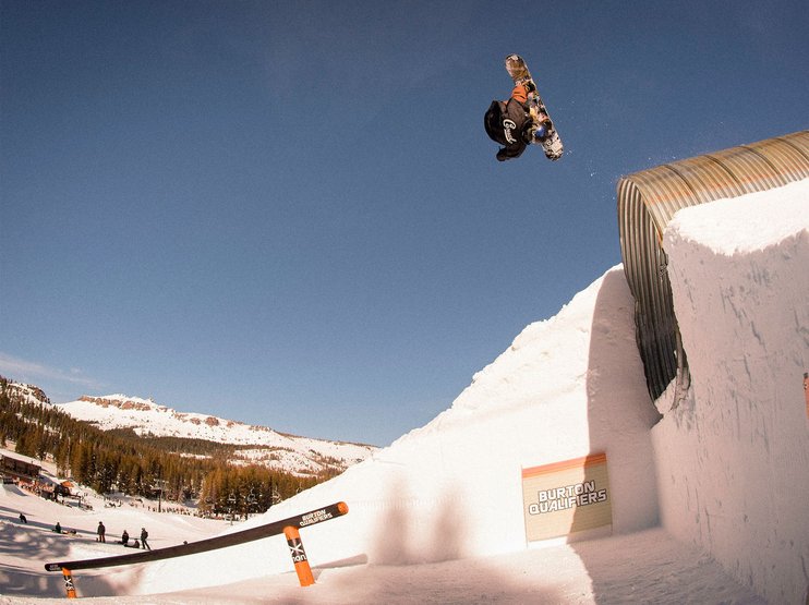 Somehow we knew somebody would flip off the top of this thing...