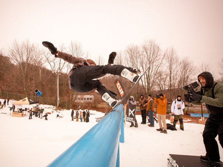 The hitching post stood 5 feet above the lip, and saw plenty of action.
