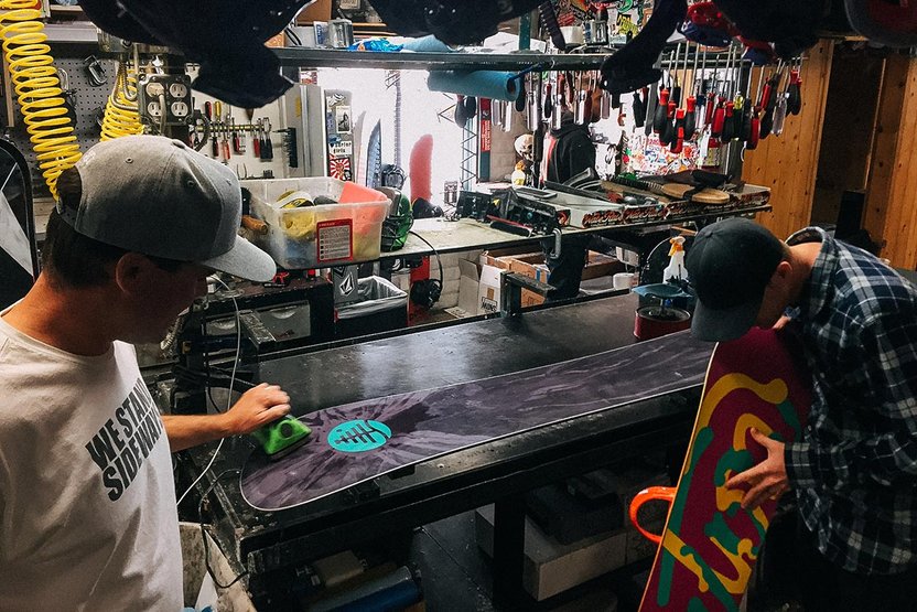 Full service means maintenance, too. Need a wax?