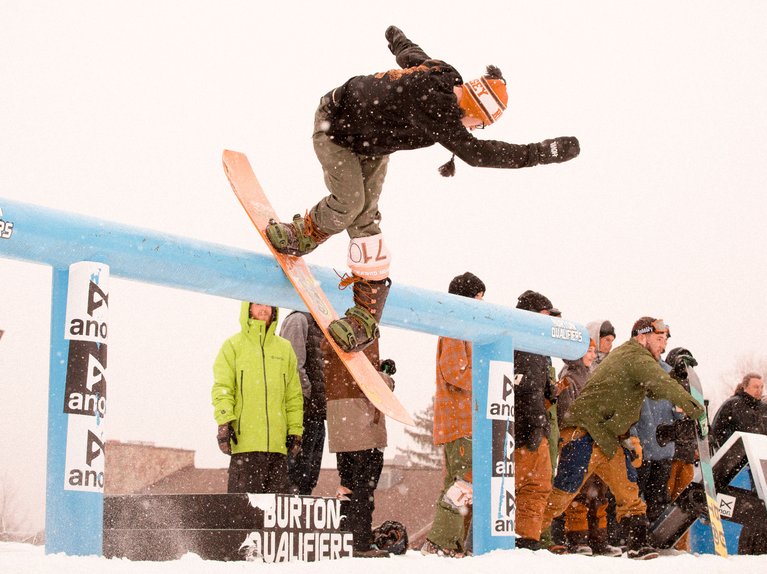 burton amateur series slopestyle