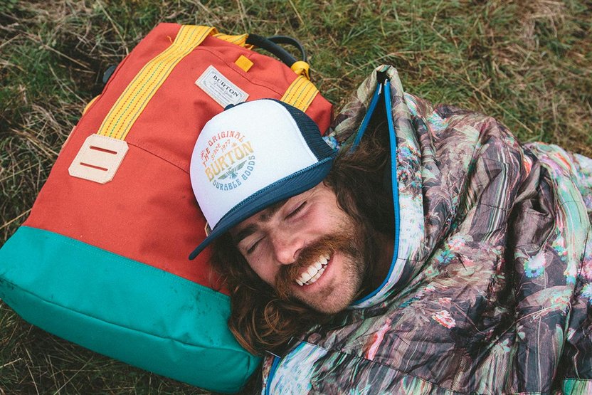 Danny made good use of the Tinder Tote for a night under the stars sleeping in The Dirt Bag.