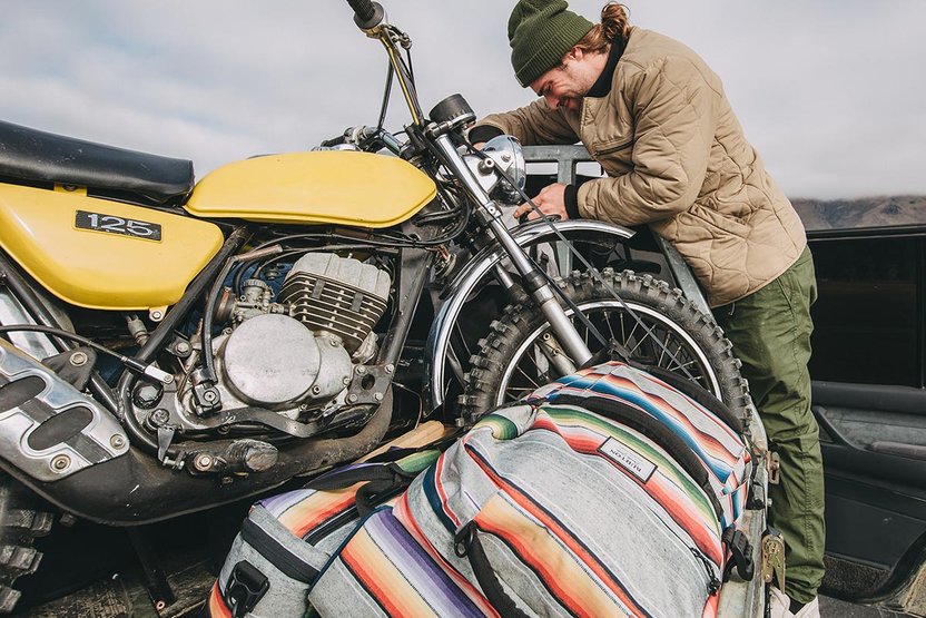 Danny Davis packing up the toys.