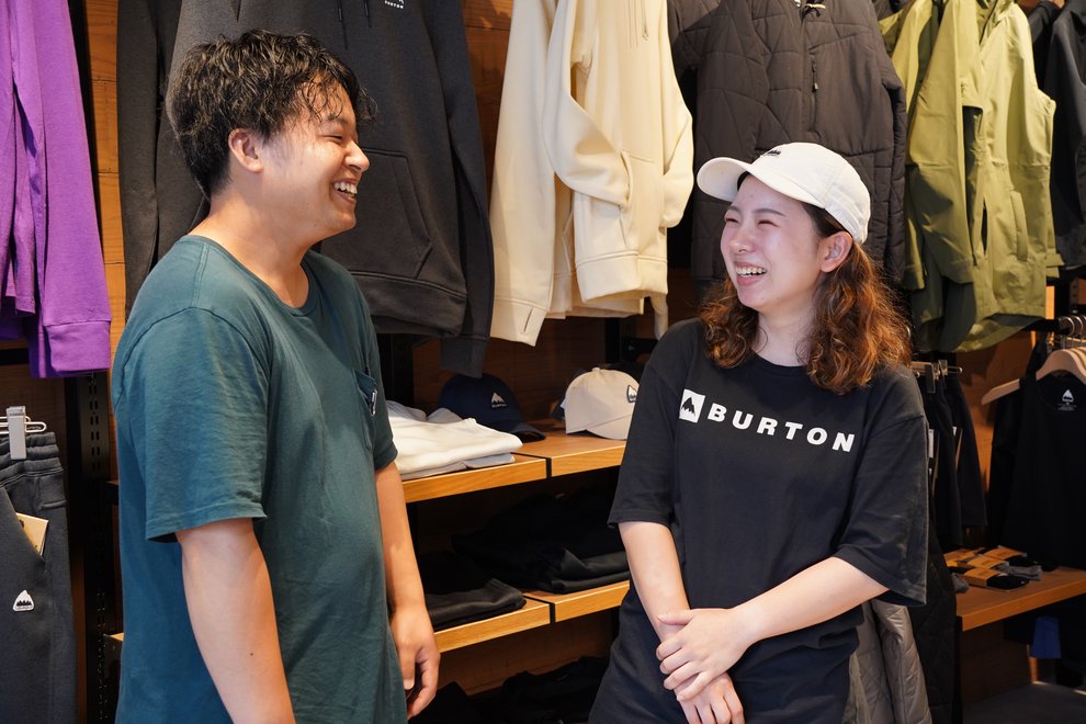 Burton(バートン)ストアで働くスタッフに聞いてみた！ Burton Flagship