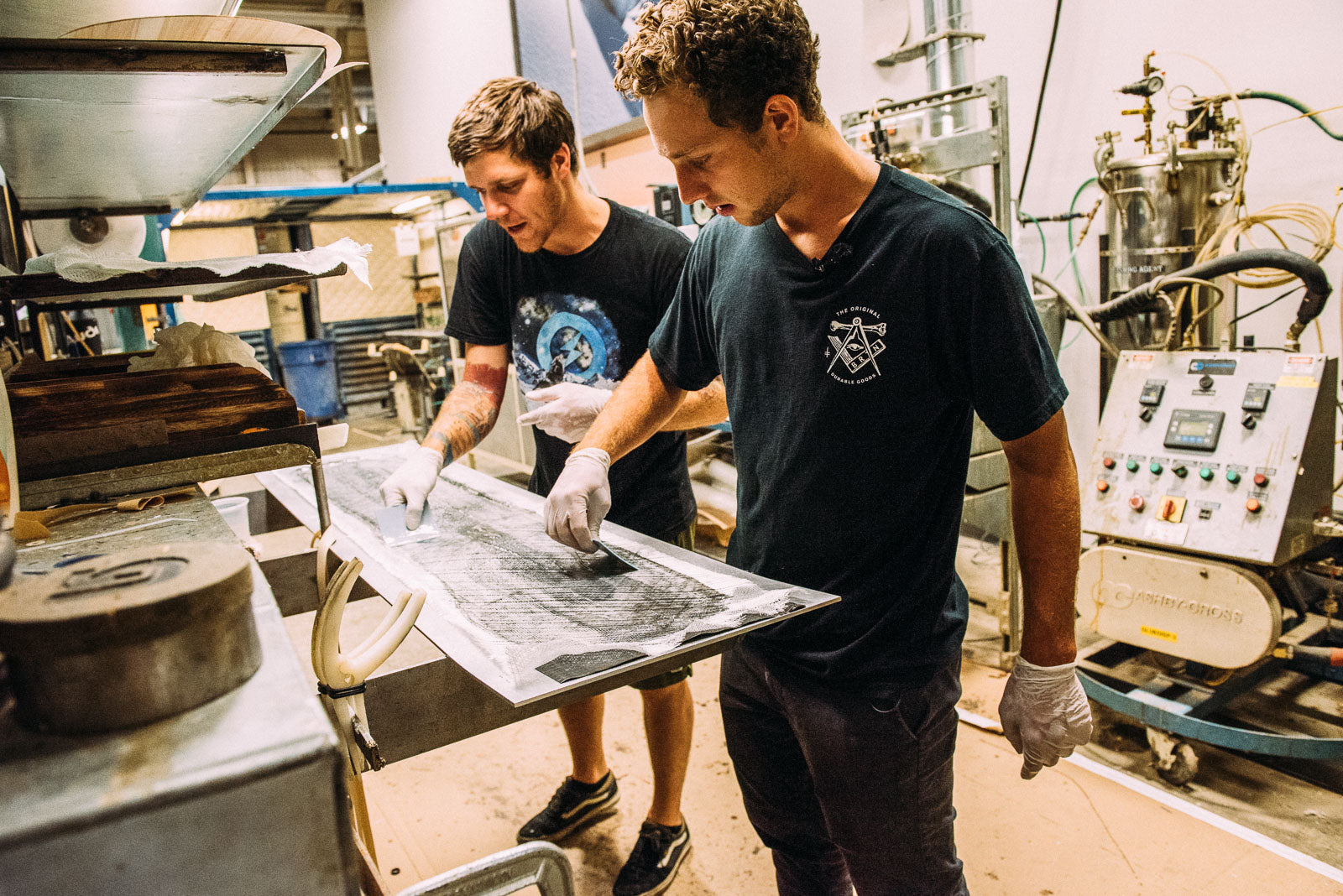In Good Hands: The Art of Building a Snowboard