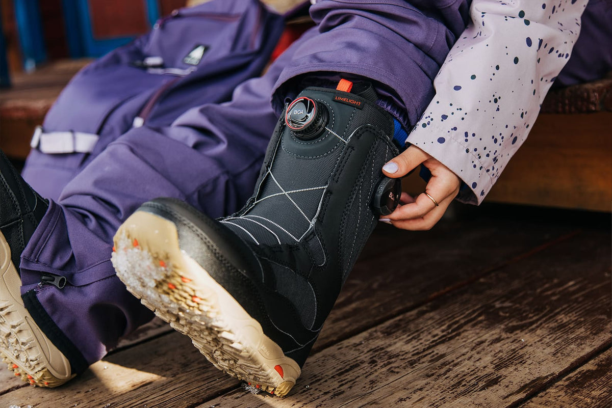 BOA Snowboard Boots: Rider Adjusting Dial