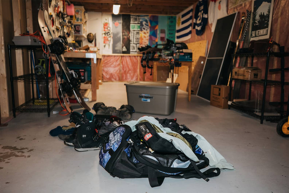 How to Store Snowboards & Other Gear During the Summer