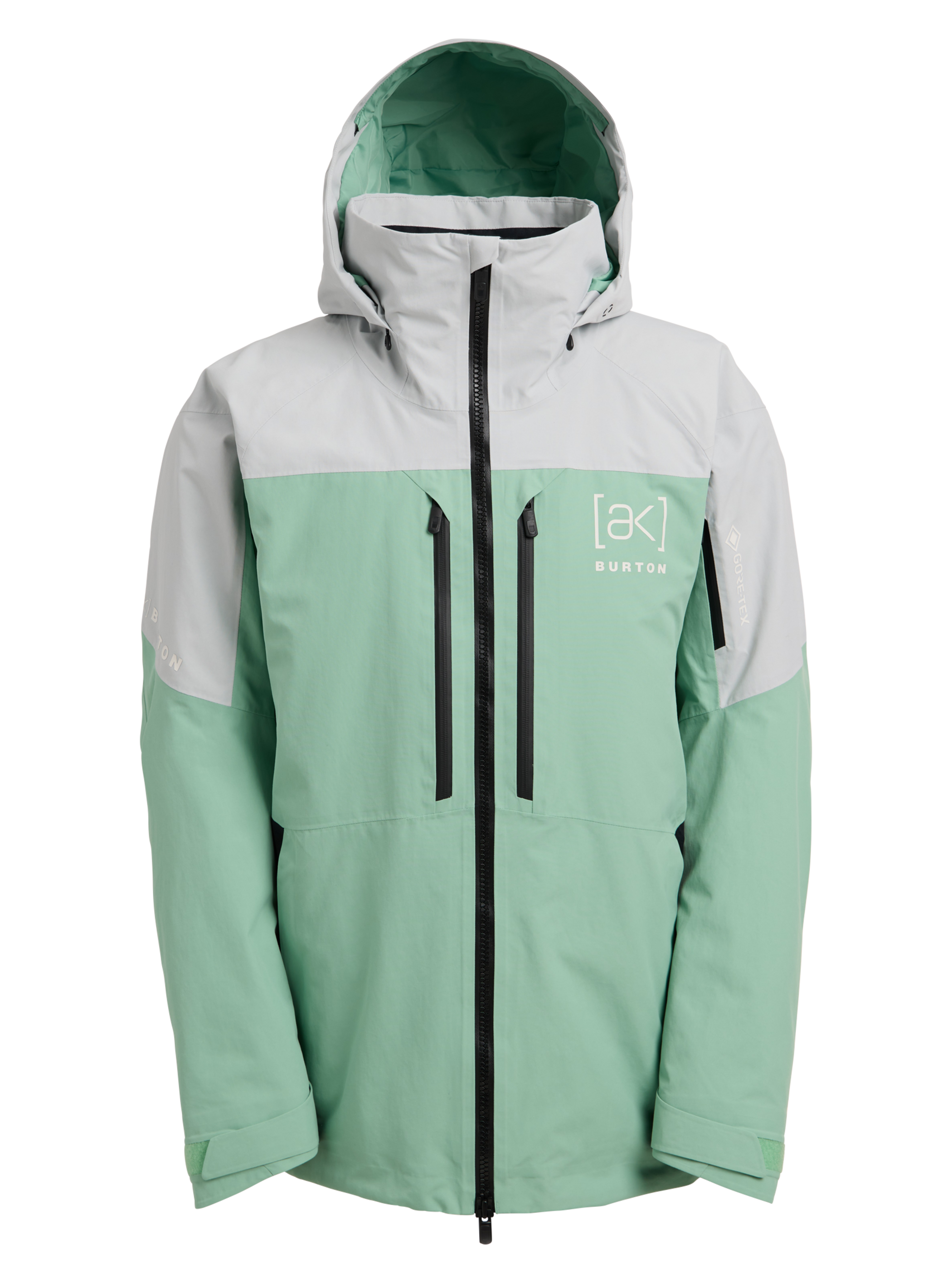 Product image of Men's Burton [ak] Swash GORE‑TEX 2L Jacket[Variant:Gray Cloud / Soft Sage / True Black]