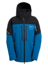 Product image of Men's Burton [ak] Swash GORE‑TEX 2L Jacket[Variant:True Black / Blue Teal / Atomic Yellow]