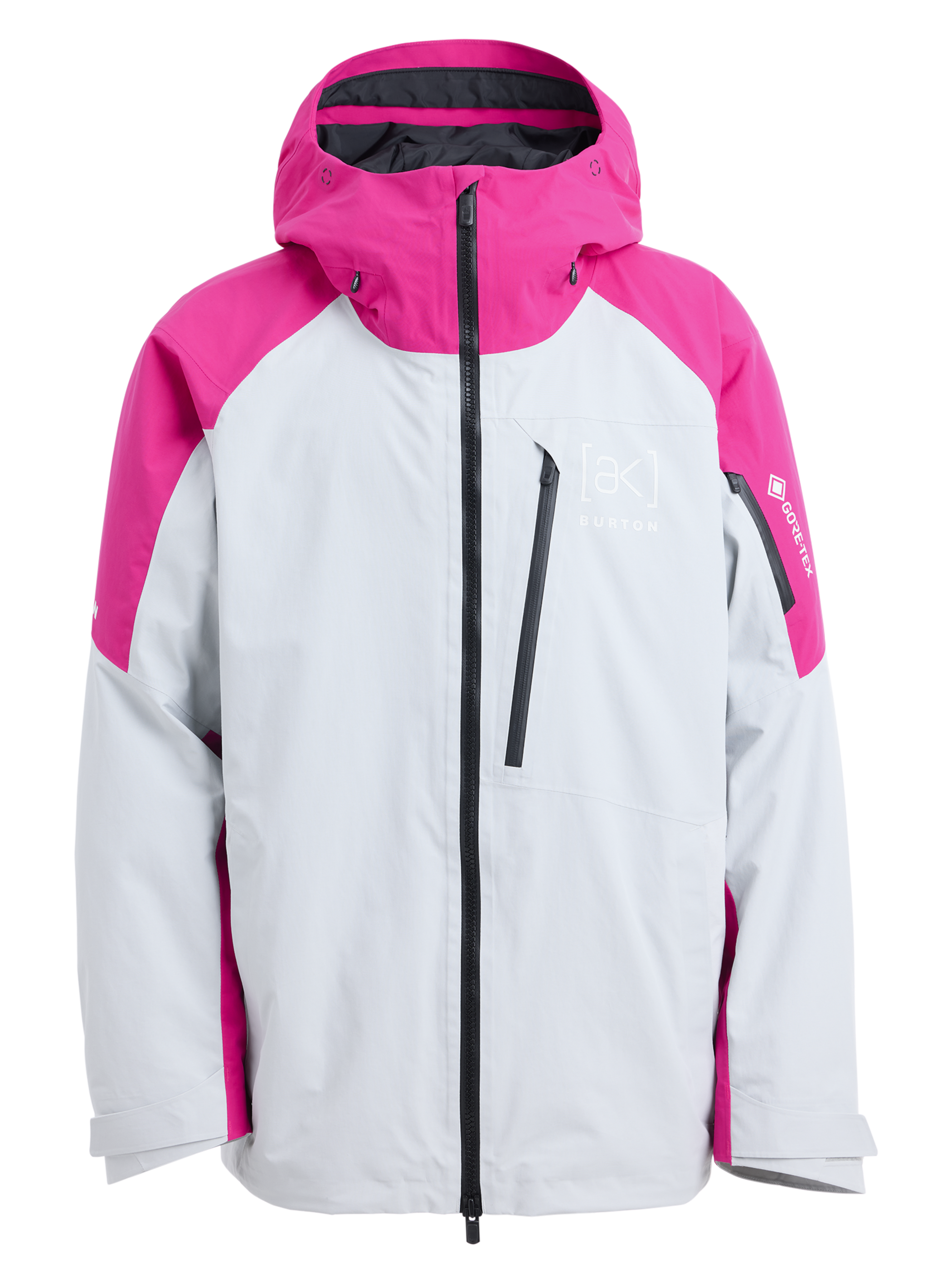 Product image of Men's Burton [ak] Cyclic GORE‑TEX 2L Jacket[Variant:Very Berry / Gray Cloud]