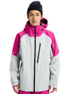 Product image of Men's Burton [ak] Cyclic GORE‑TEX 2L Jacket[Variant:Very Berry / Gray Cloud]
