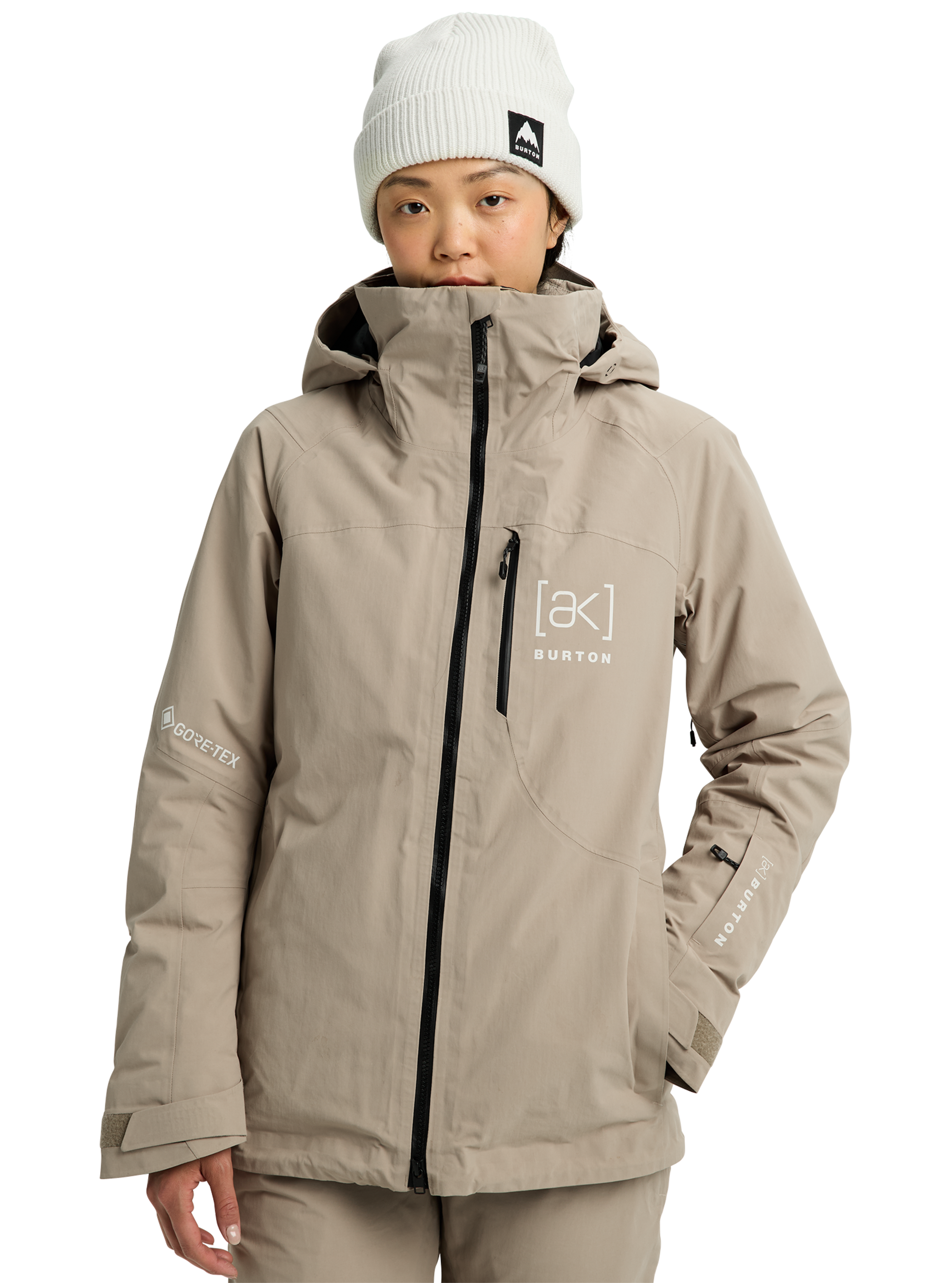 Product image of Women's Burton [ak] Embark GORE‑TEX 2L Jacket[Variant:Summit Taupe]
