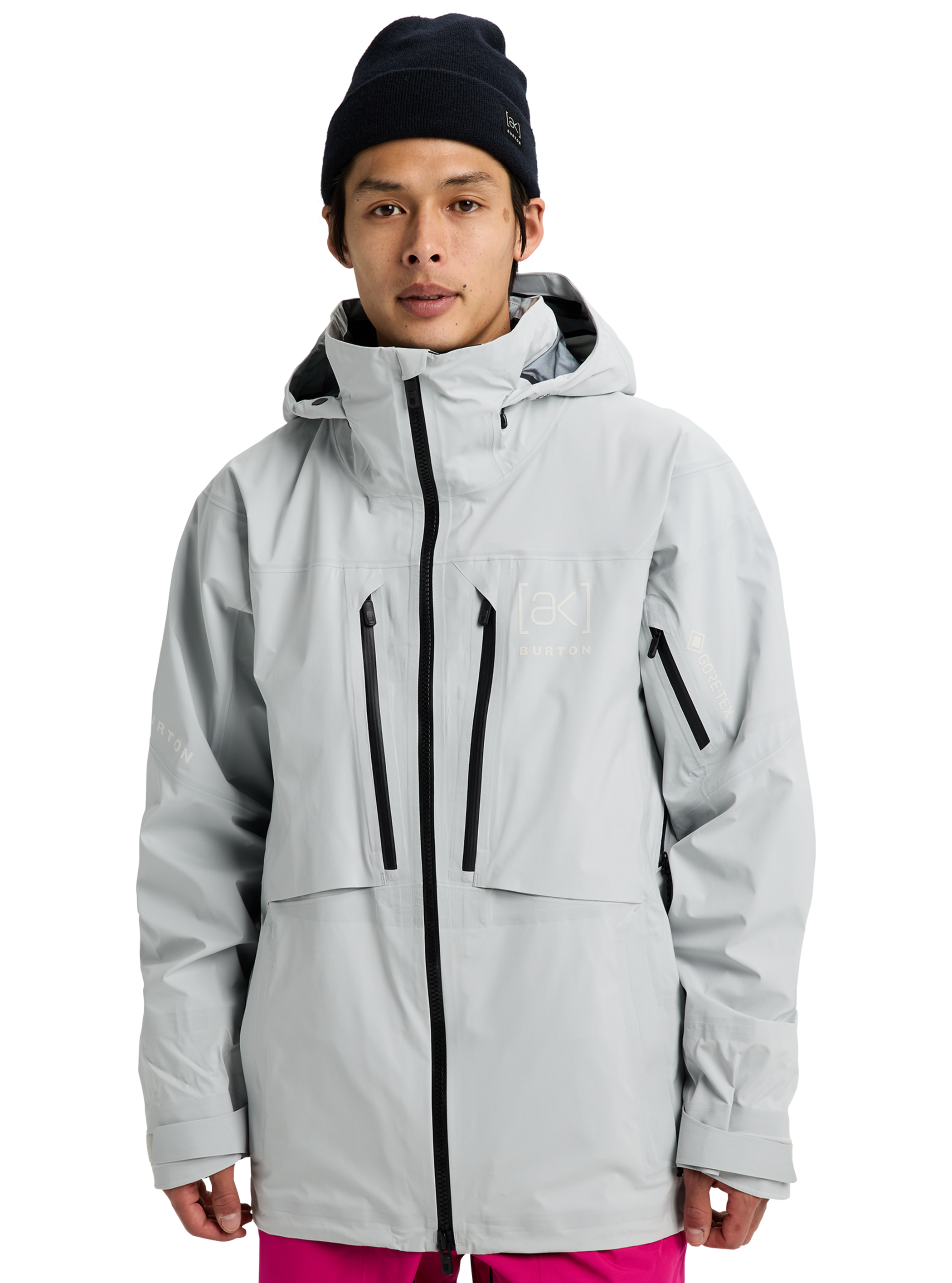 Product image of Men's Burton [ak] Hover GORE‑TEX C-KNIT 3L Stretch Jacket[Variant:Gray Cloud]