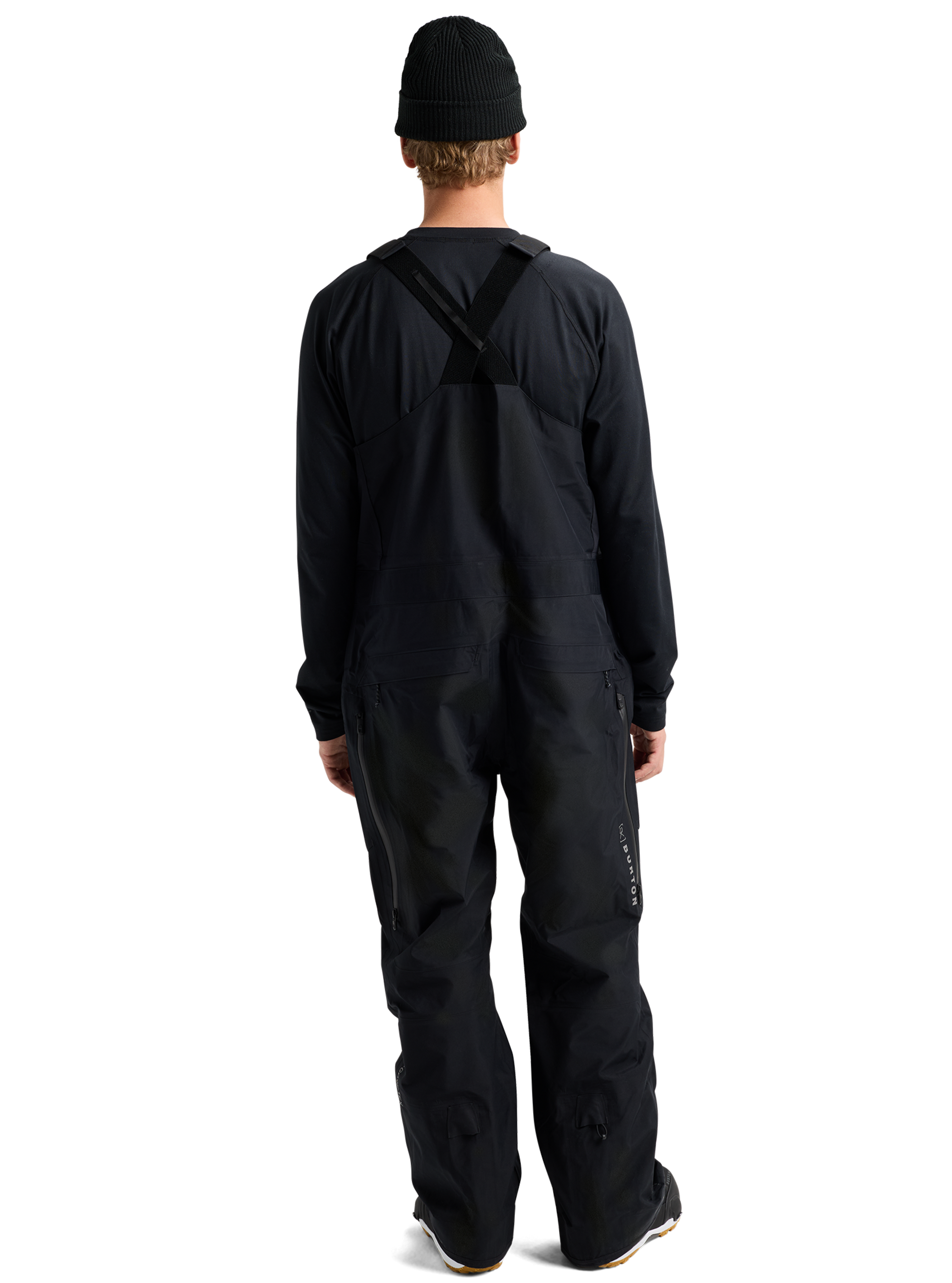Product image of Men's Burton [ak] Freebird GORE‑TEX 3L Stretch Bib Pants[Variant:True Black]
