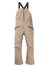 Product image of Men's Burton [ak] Freebird GORE‑TEX 3L Stretch Bib Pants[Variant:Summit Taupe]