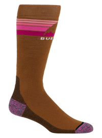 Product image of Women's Burton Emblem Midweight Socks[Variant:Chestnut Brown]