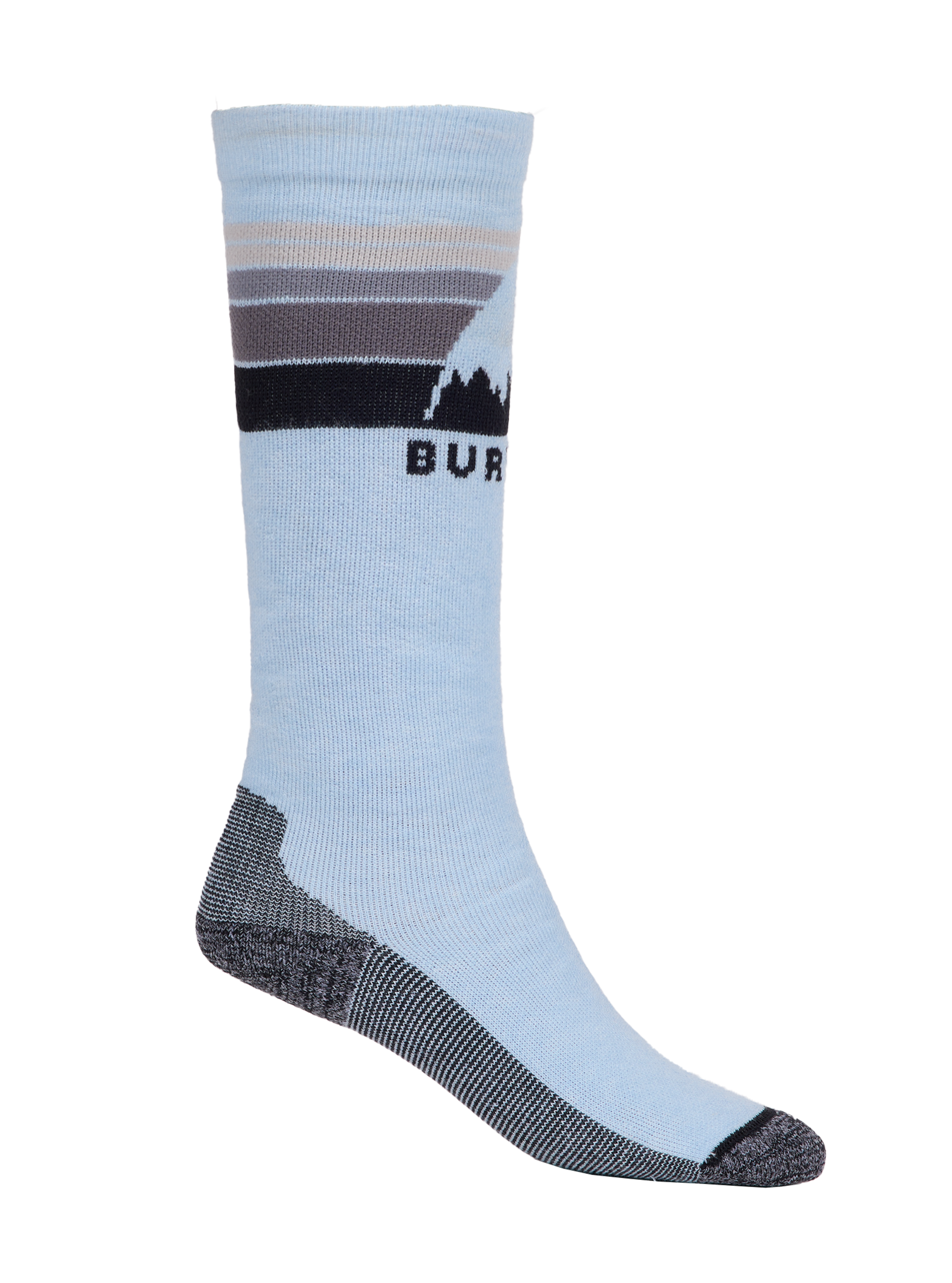 Product image of Kids' Burton Emblem Midweight Socks[Variant:Dusty Blue]