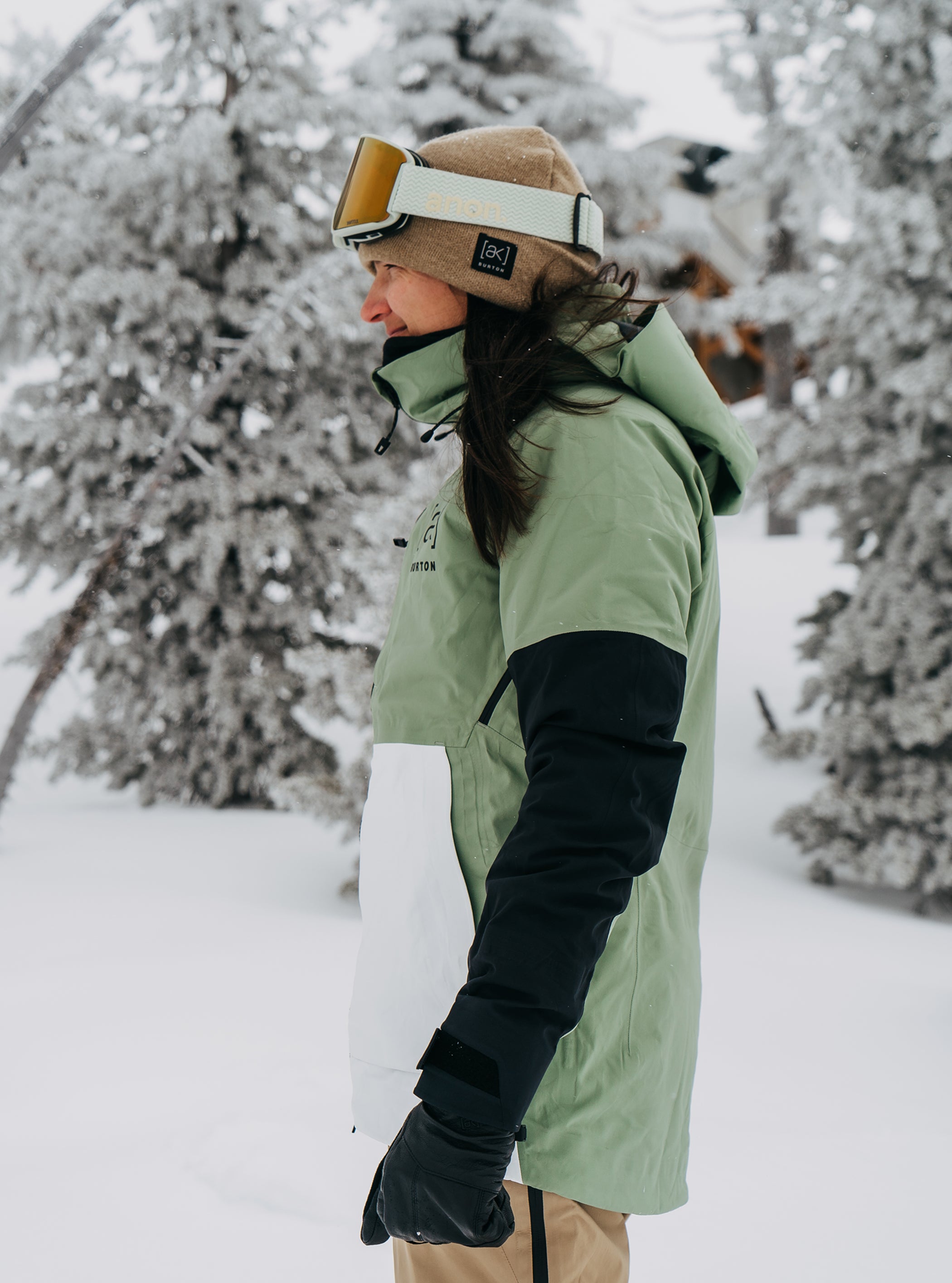 Product image of Burton [ak] Stagger Beanie[Variant:Kelp]