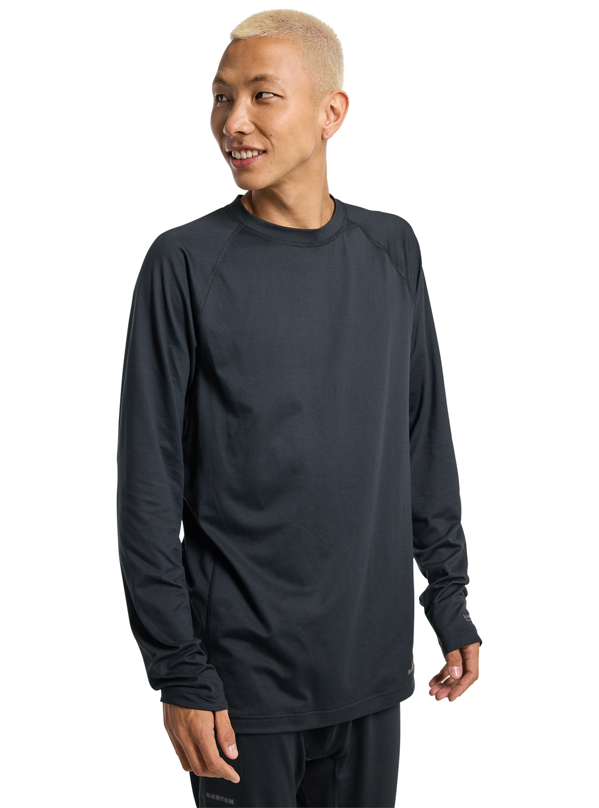 Product image of Men's Burton Midweight Base Layer Crewneck[Variant:True Black]