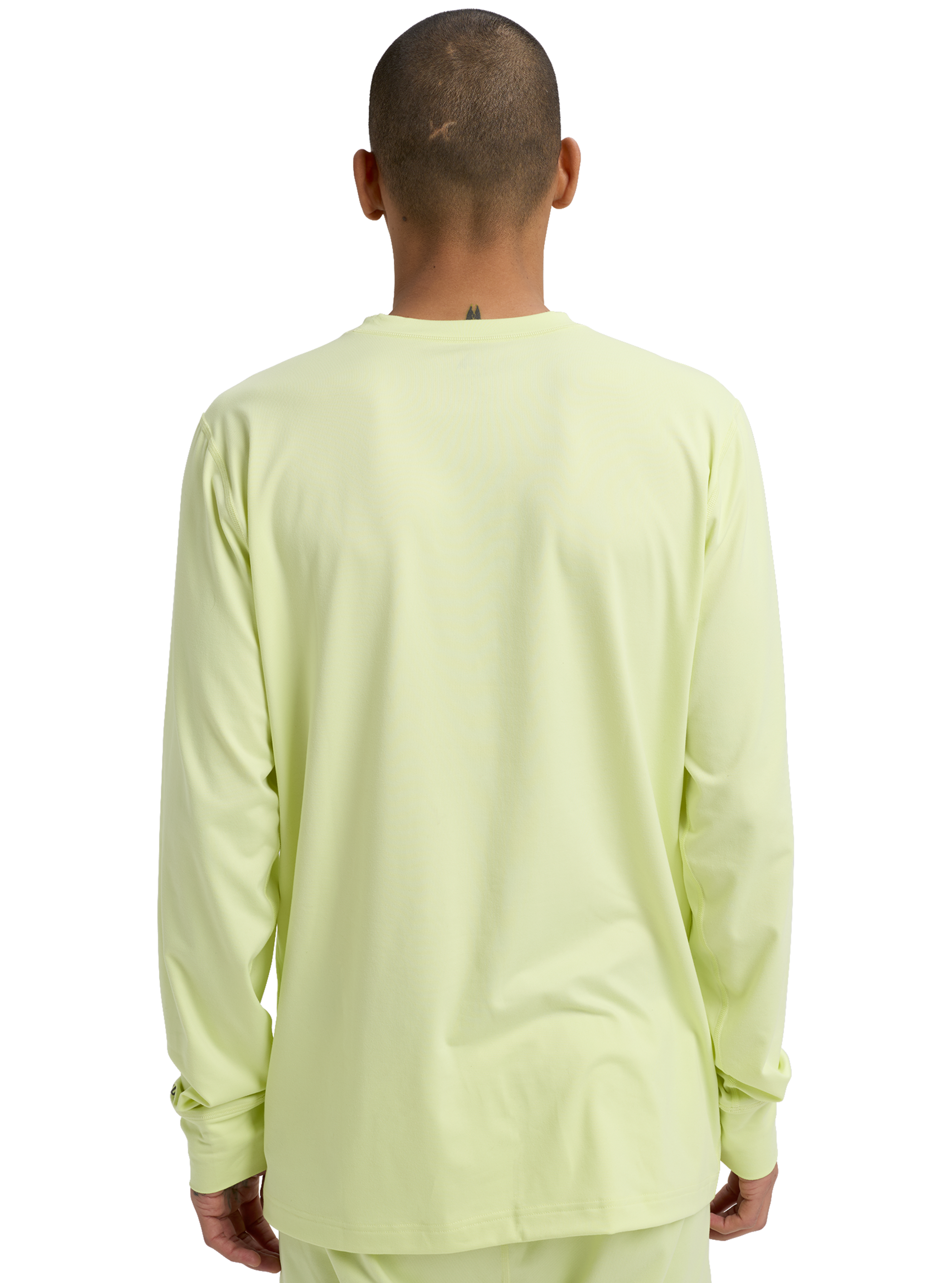 Product image of Men's Burton Midweight Base Layer Crewneck[Variant:Glow Yellow Green]