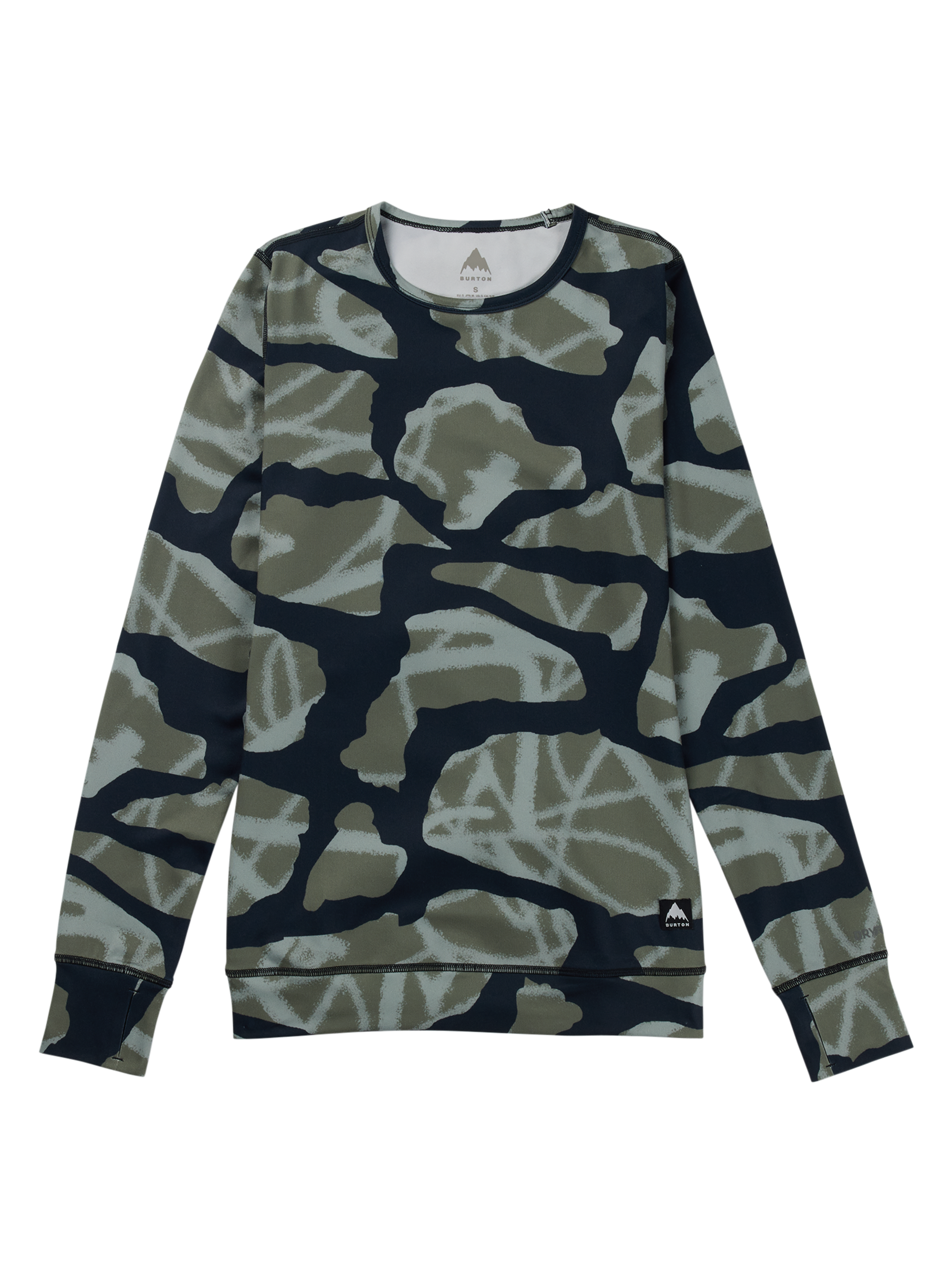 Product image of Women's Burton Midweight Base Layer Crewneck[Variant:Graffiti Camo]