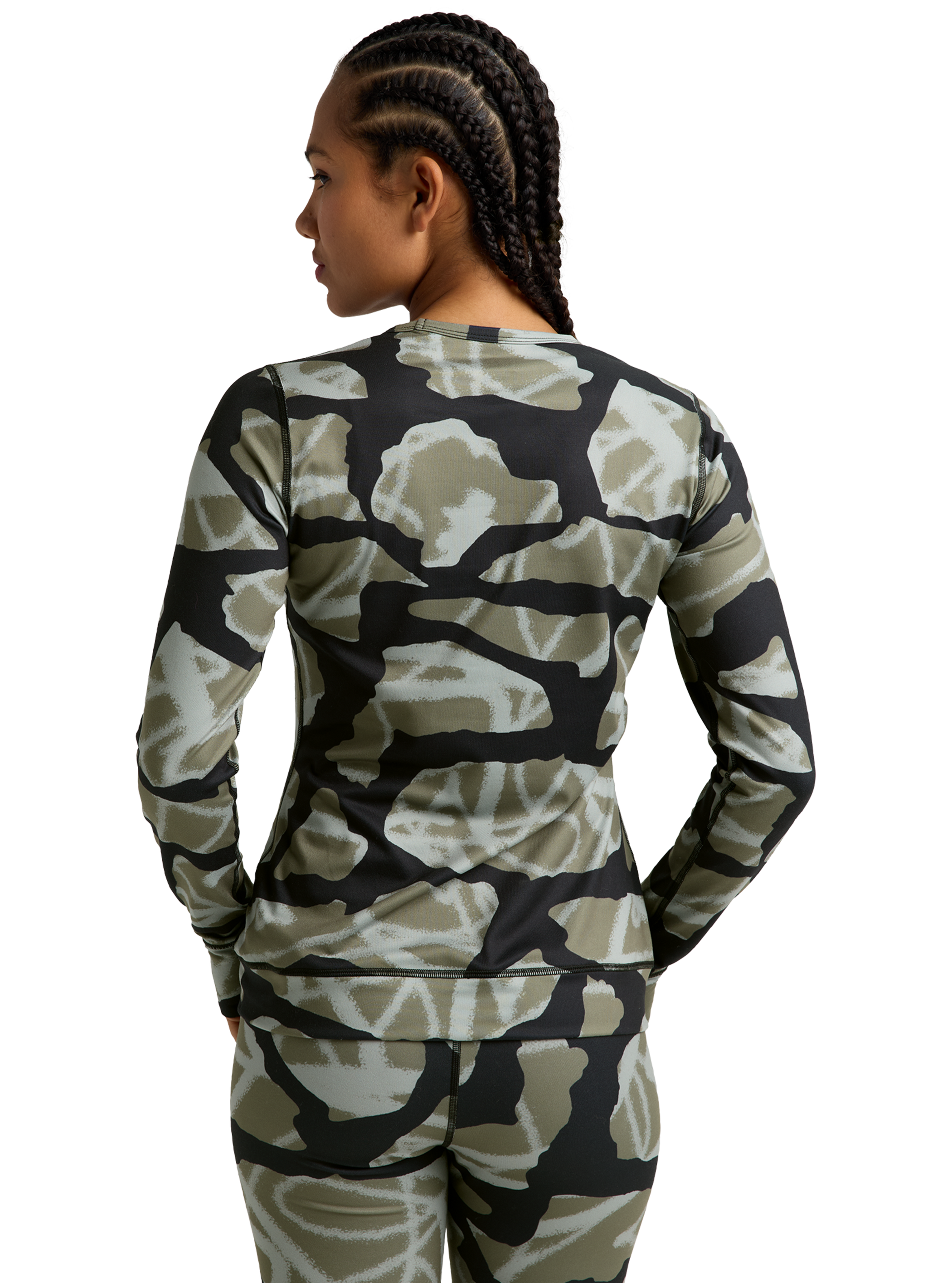 Product image of Women's Burton Midweight Base Layer Crewneck[Variant:Graffiti Camo]