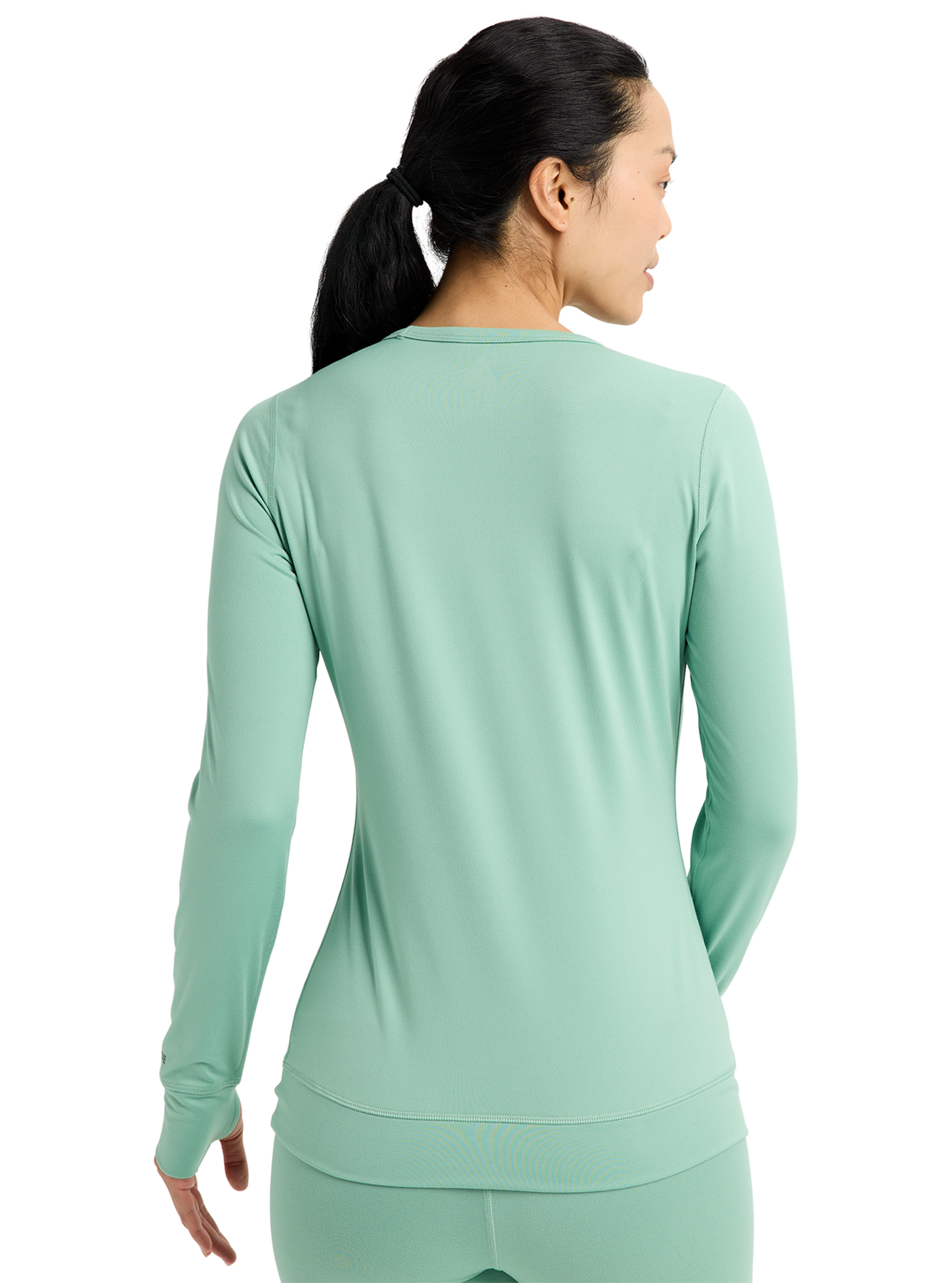 Product image of Women's Burton Midweight Base Layer Crewneck[Variant:Soft Sage]