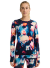 Product image of Women's Burton Midweight Base Layer Crewneck[Variant:Floral Blur]