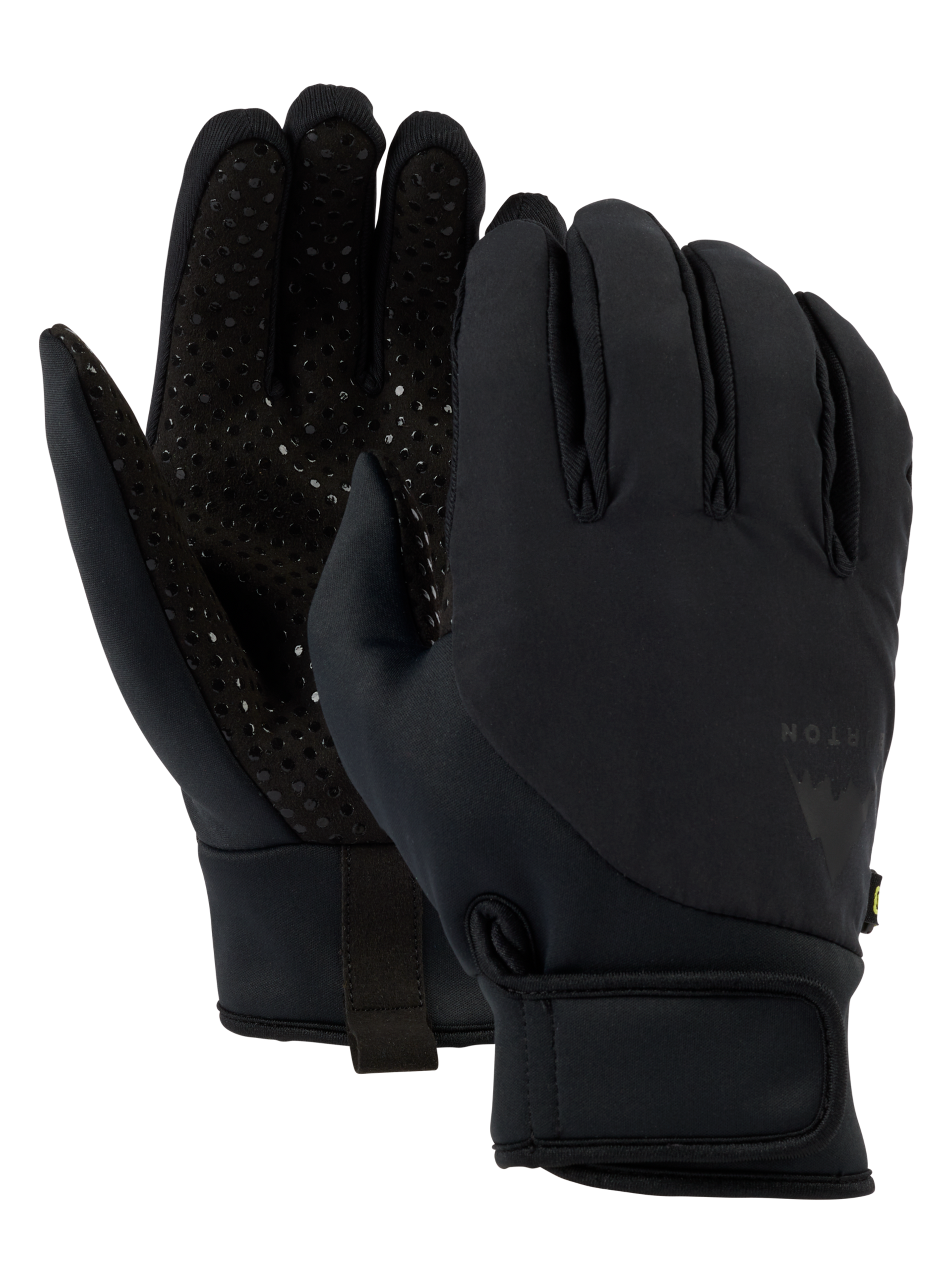 burton lifty snowboard gloves Men's Profile the cuff pull loop aids in easy on Burton Park Gloves | Winter