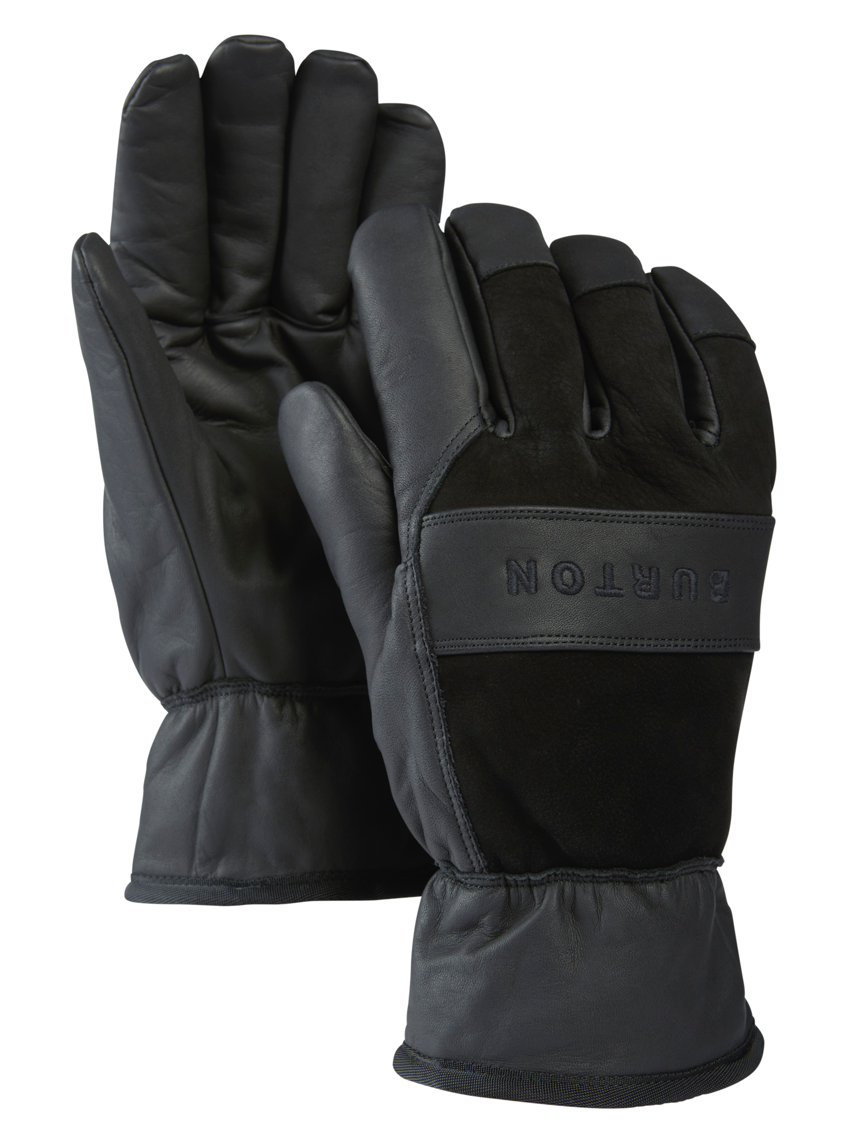 Burton Men's Lifty Leather Gloves 001 True Black / M