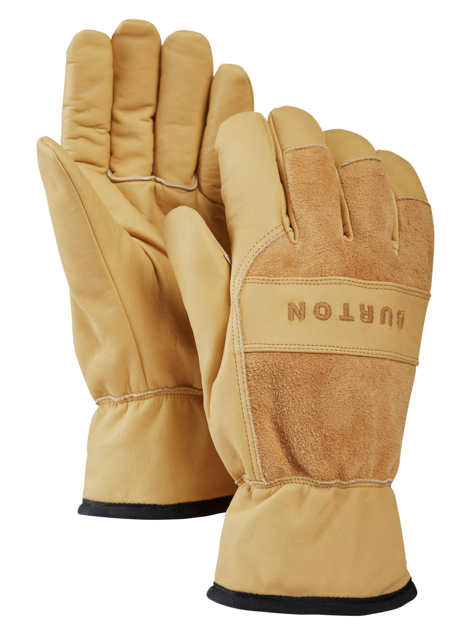 Men's Burton Lifty Leather Gloves, Rawhide / S