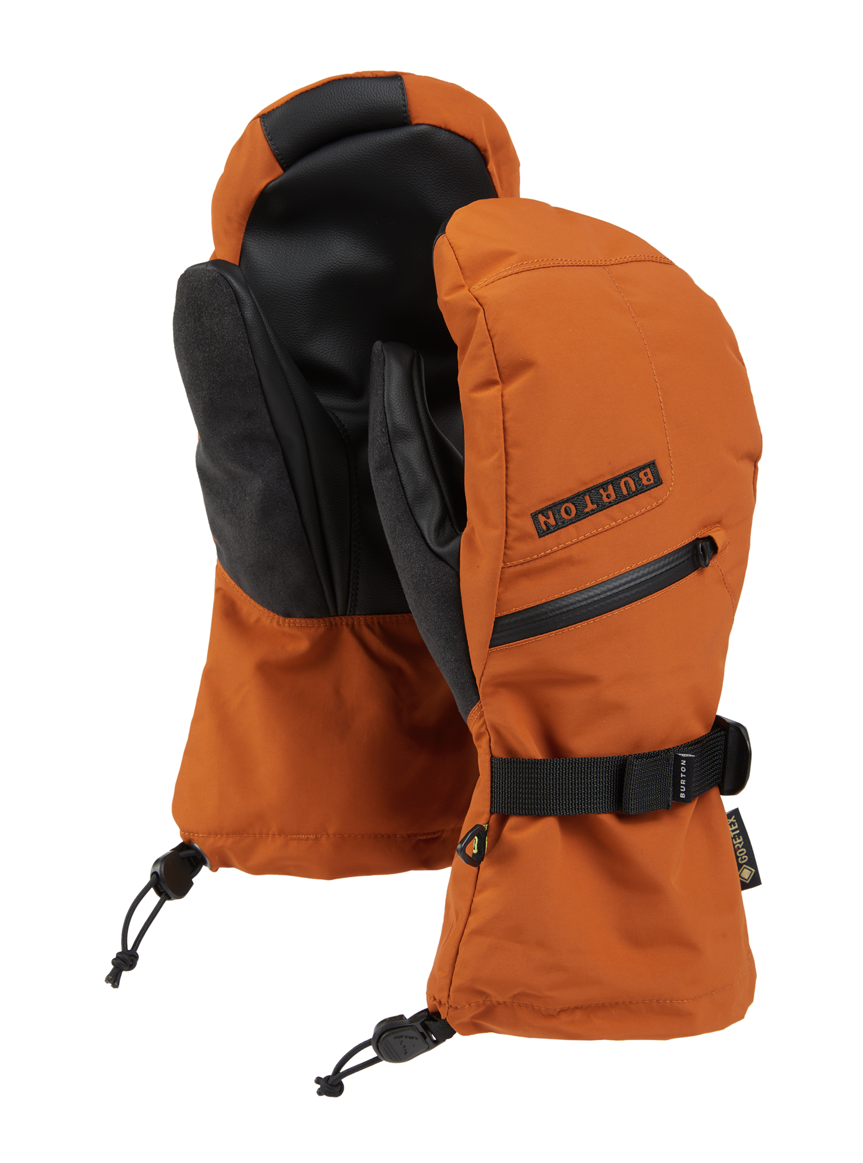 Men's Burton GORE-TEX Mittens, Gray Heather / XS