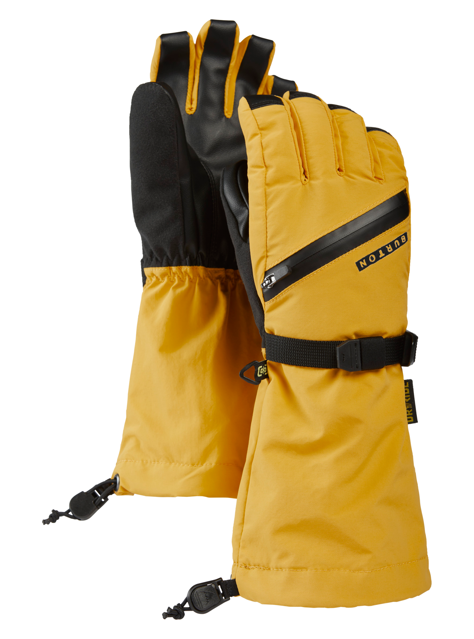 Kids' Burton Vent Gloves, Goldenrod / M