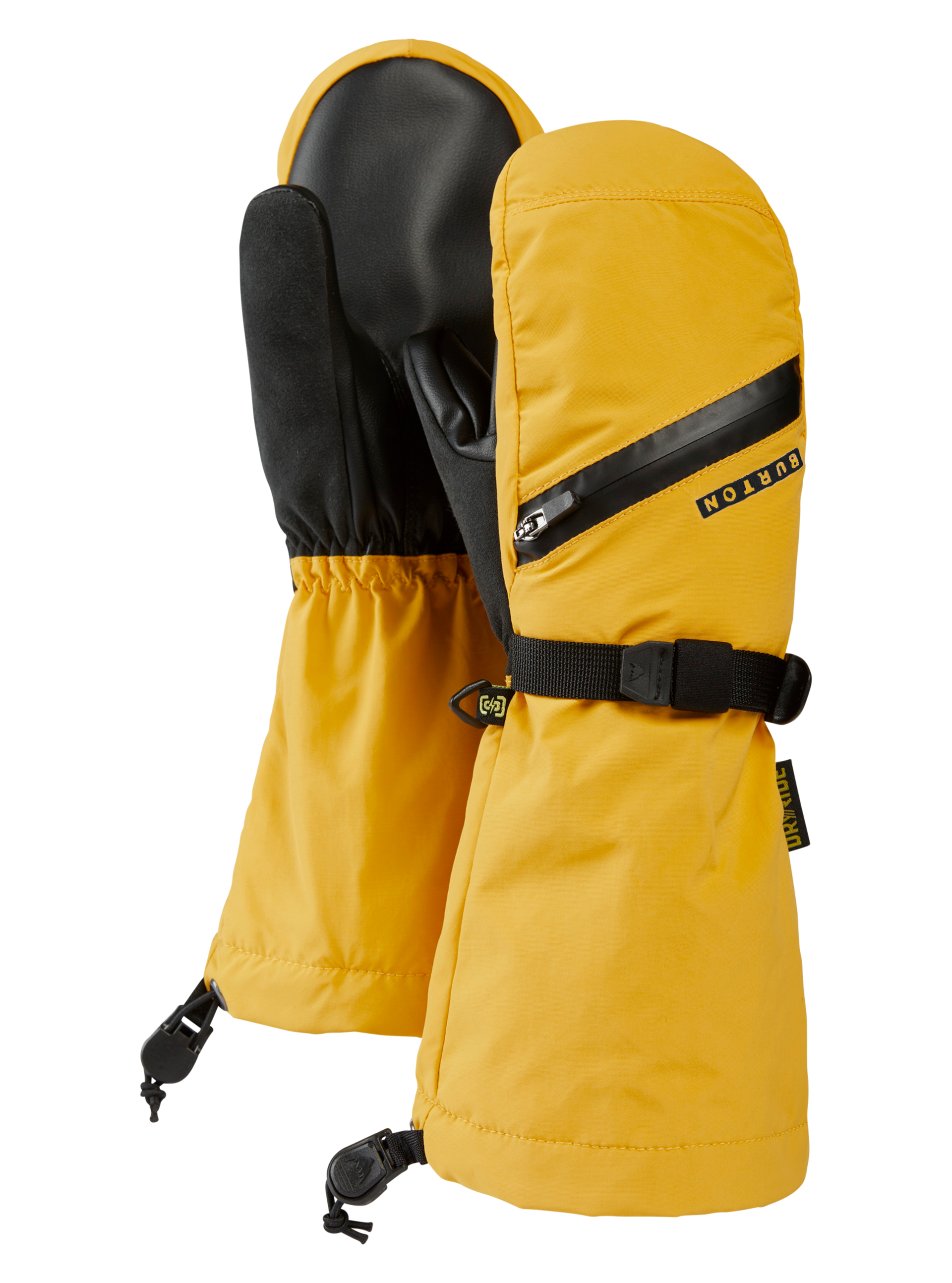 Kids' Burton Vent Mittens, Goldenrod / XS