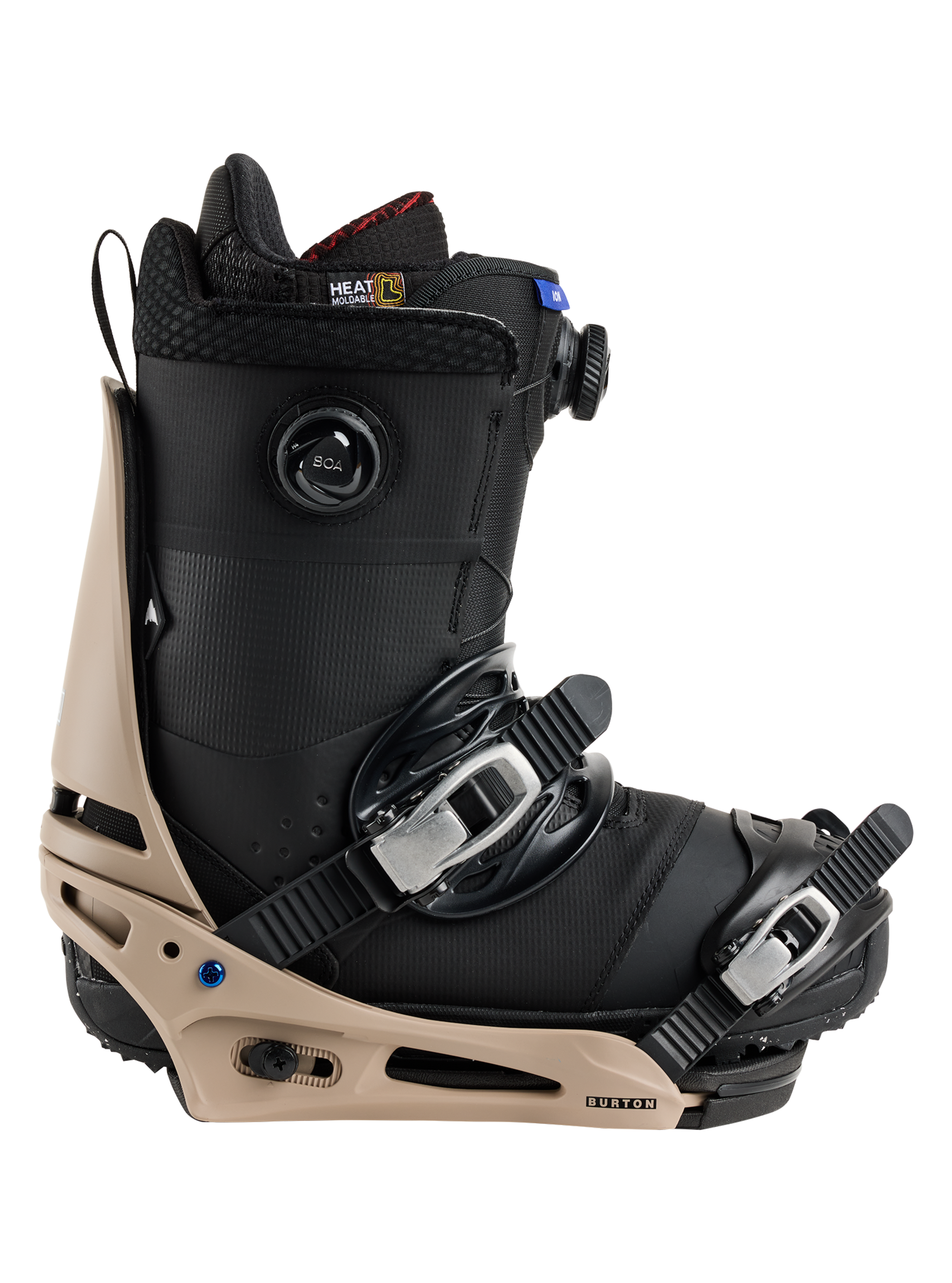 Burton – Fixations pour planche à neige Cartel Re:Flex pour homme 