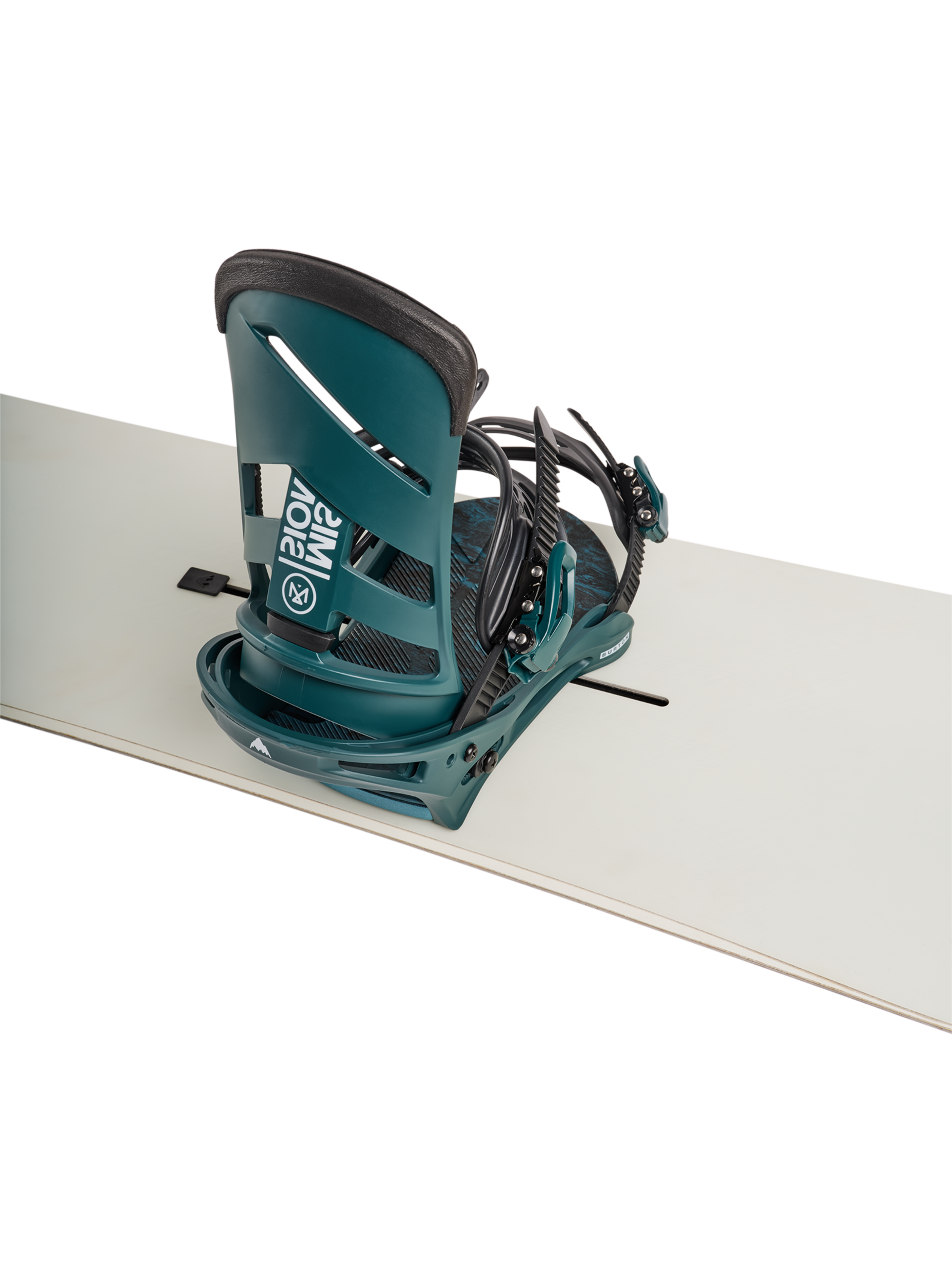 Burton Men's Mission Re:Flex Snowboard Bindings, Black, S