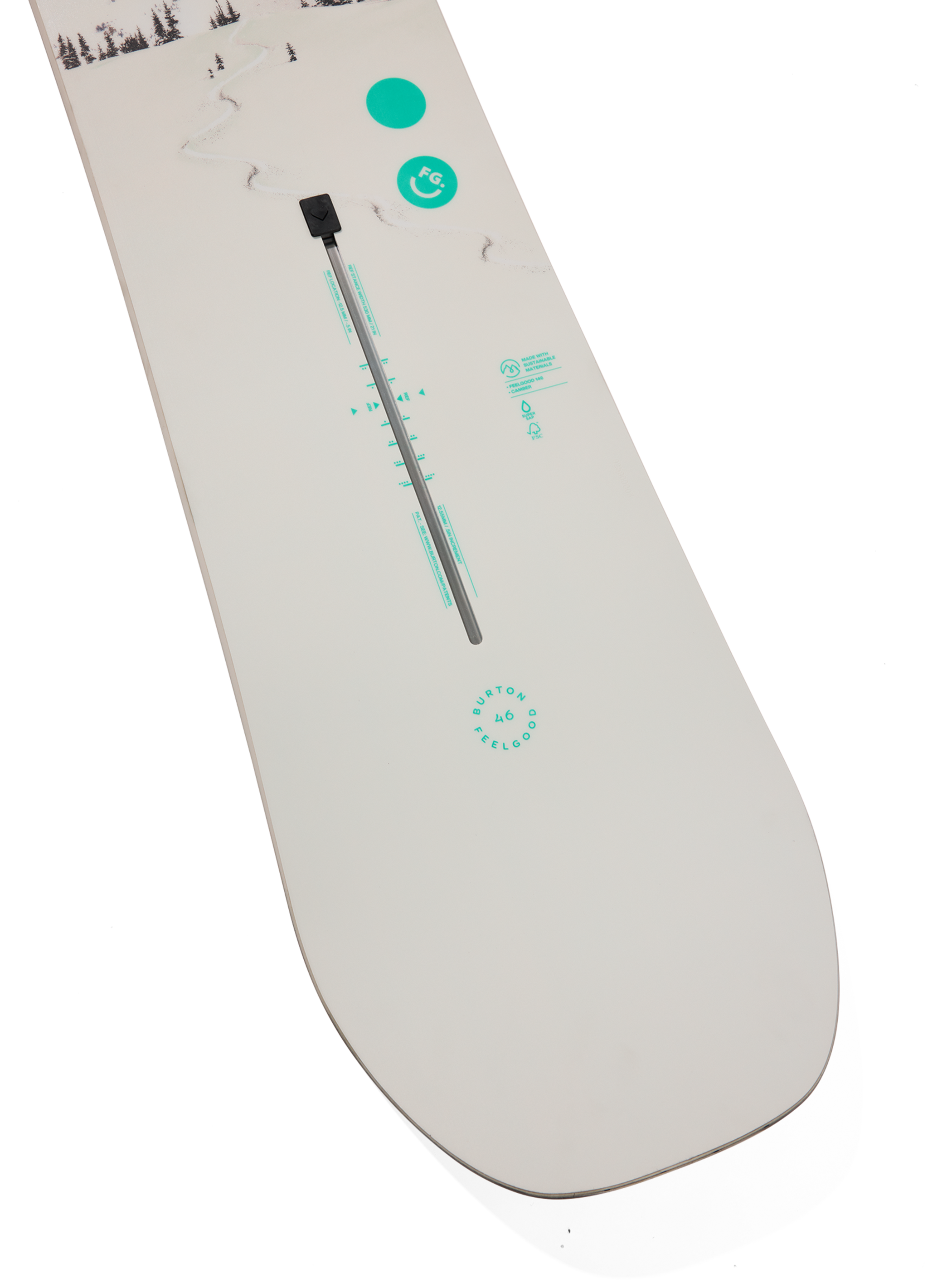 Burton - Snowboard à cambre Feelgood pour femme