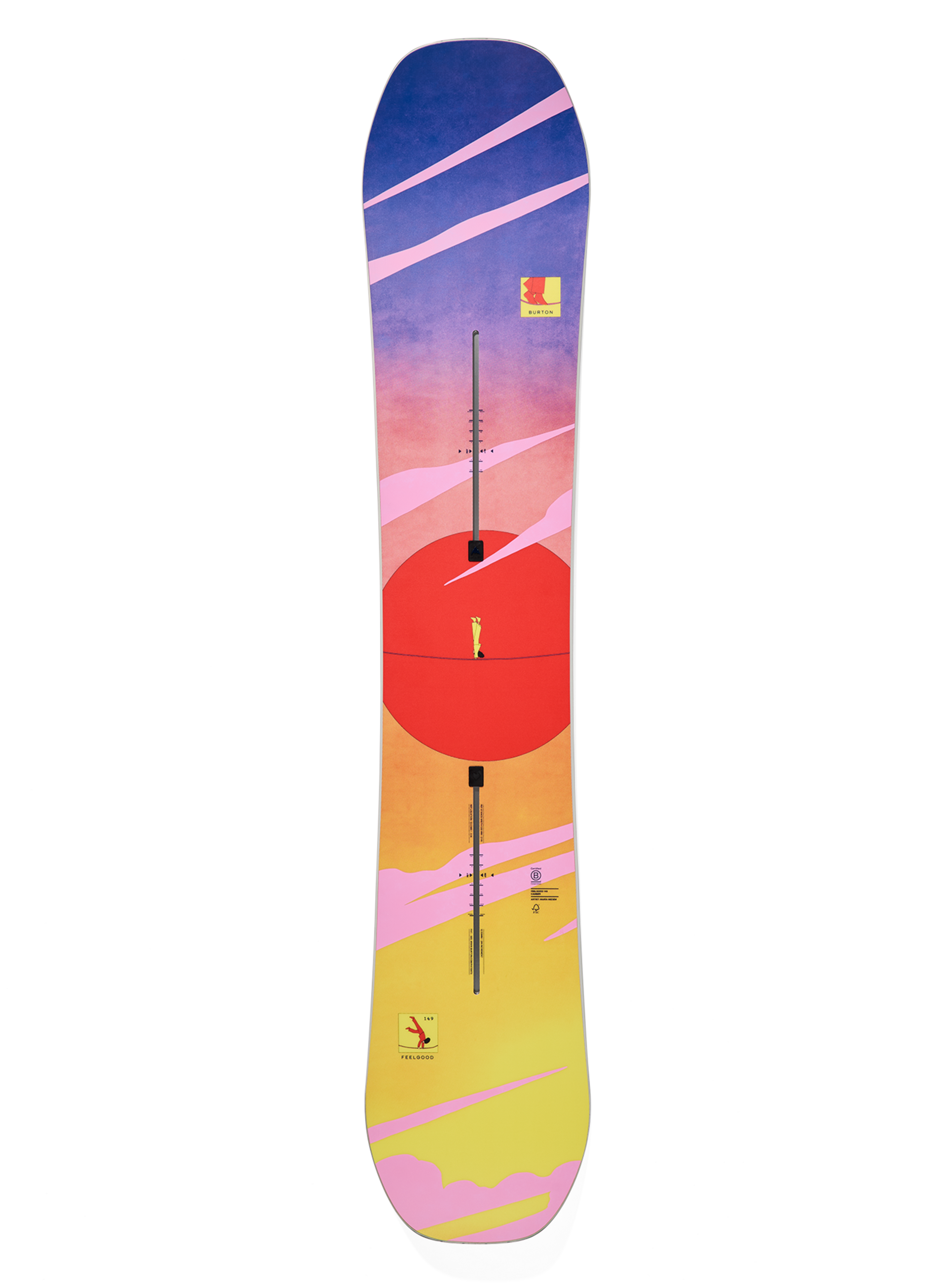 burton flying v womens snowboard Women's Yeasayer All Mountain Snowboard Burton Feel Good Flying V